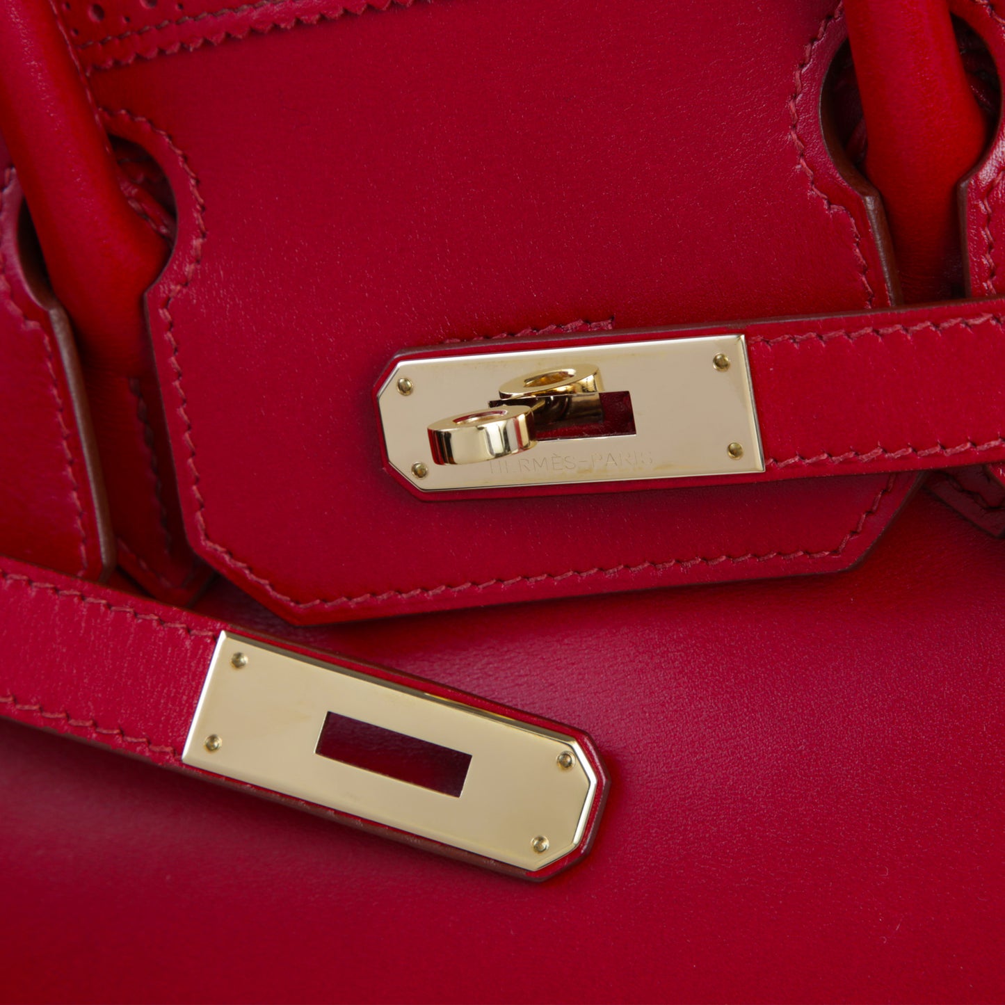 HERMÈS Hermès Birkin Gillies 30 Ruby