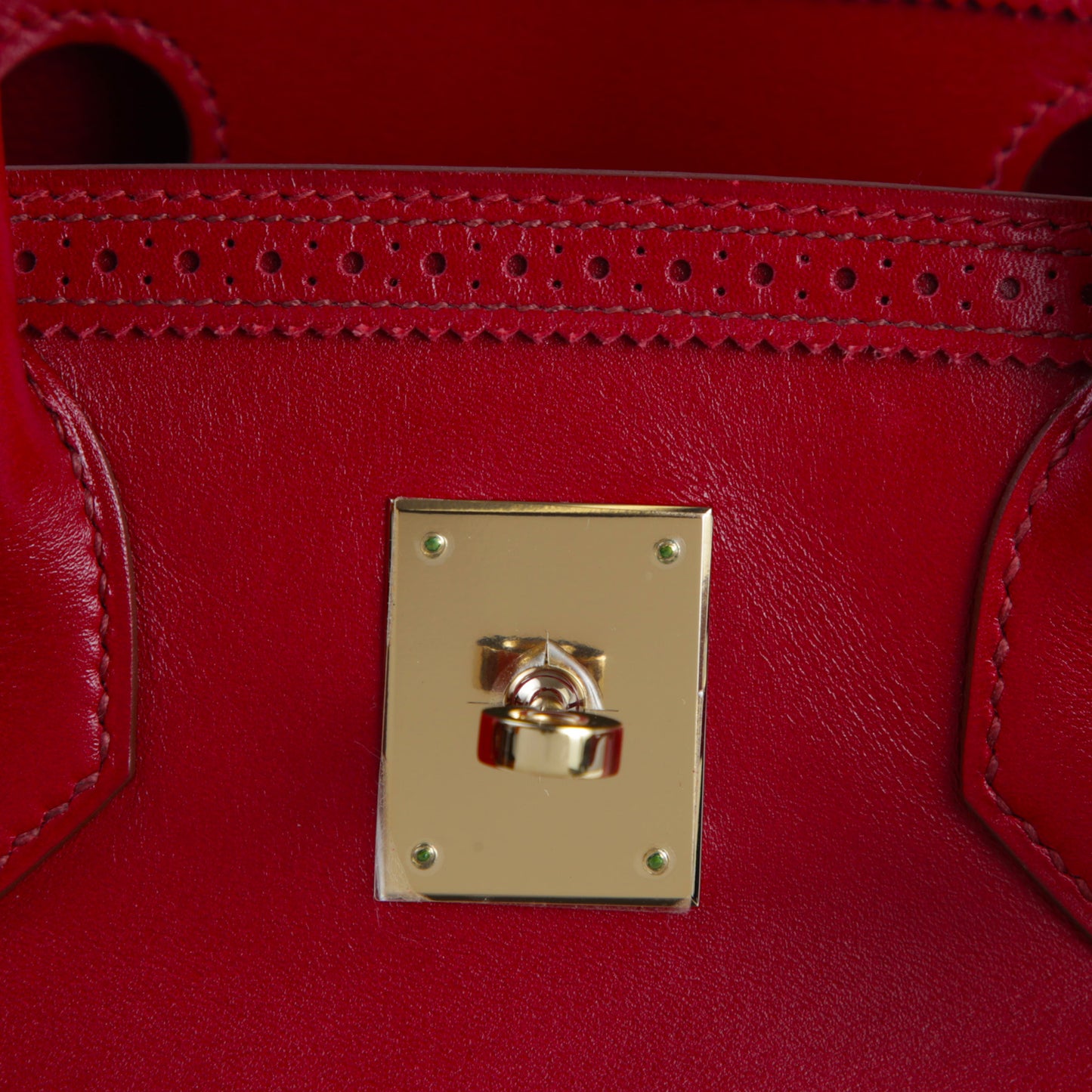 HERMÈS Hermès Birkin Gillies 30 Ruby