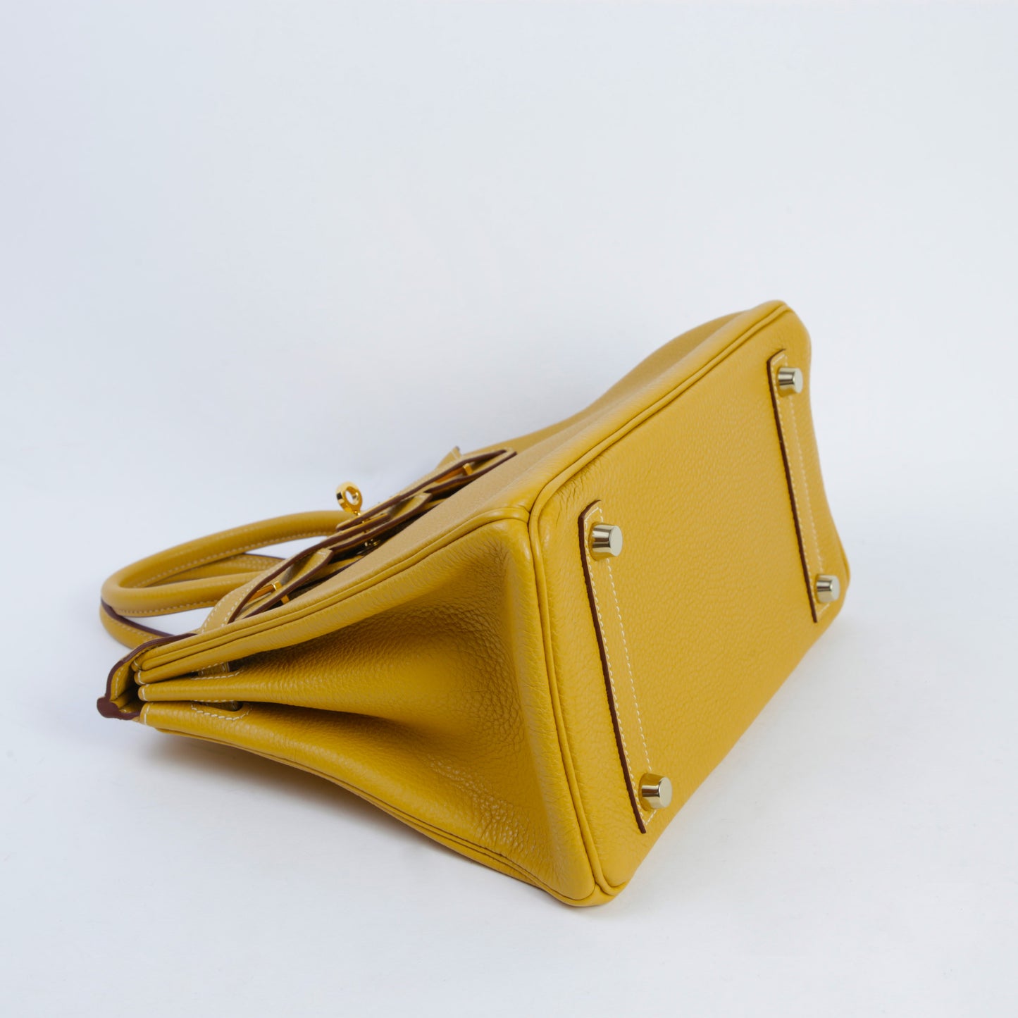HERMÈS Hermes Birkin 25 Curry