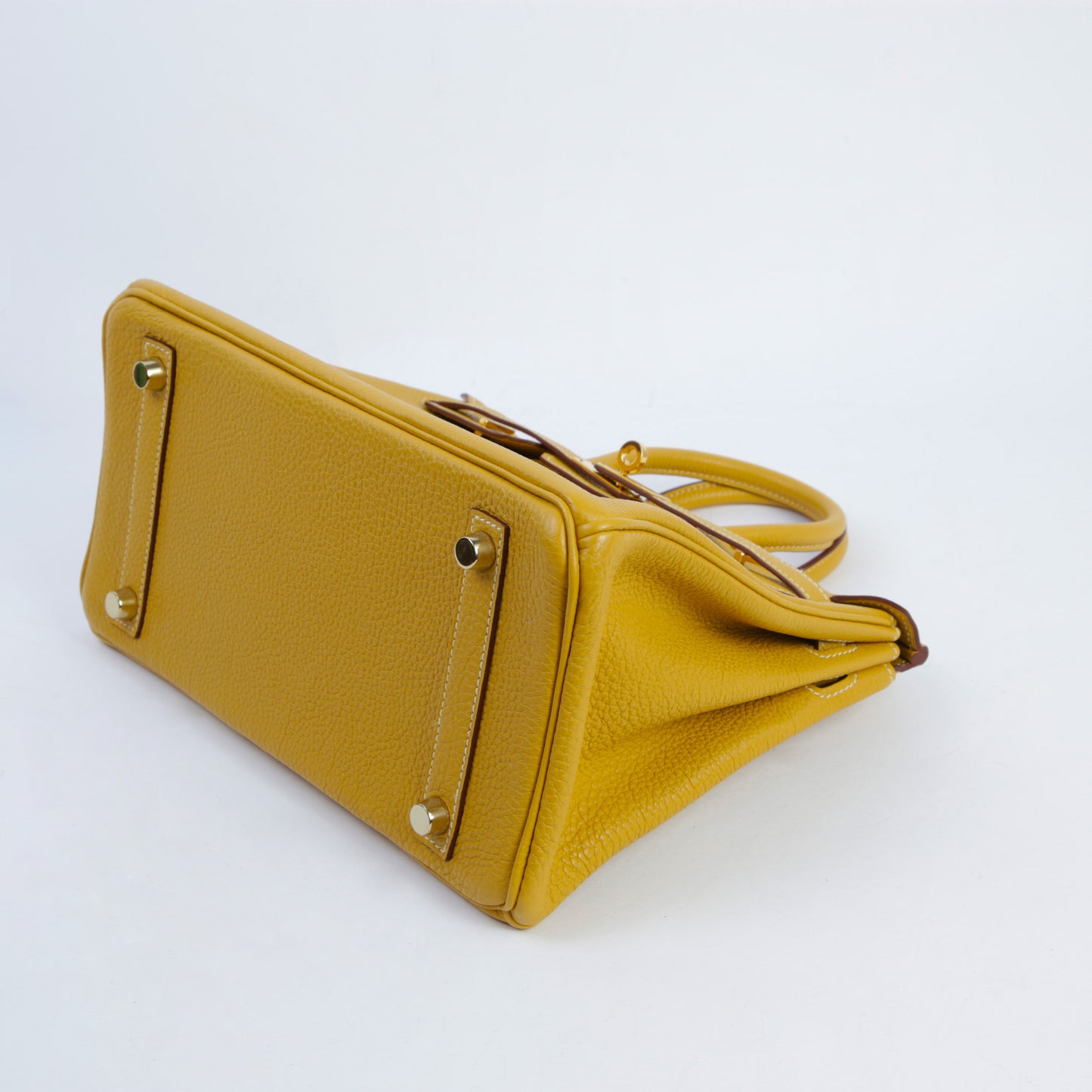 HERMÈS Hermes Birkin 25 Curry