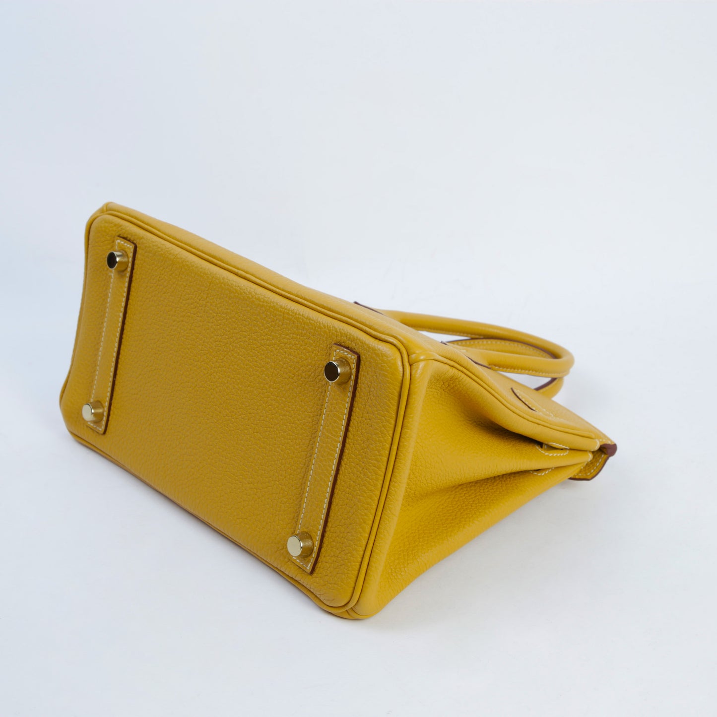 HERMÈS Hermes Birkin 25 Curry