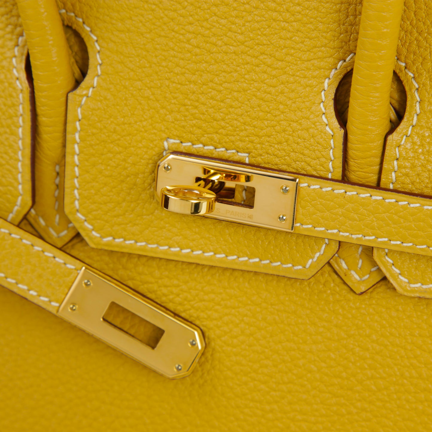 HERMÈS Hermes Birkin 25 Curry
