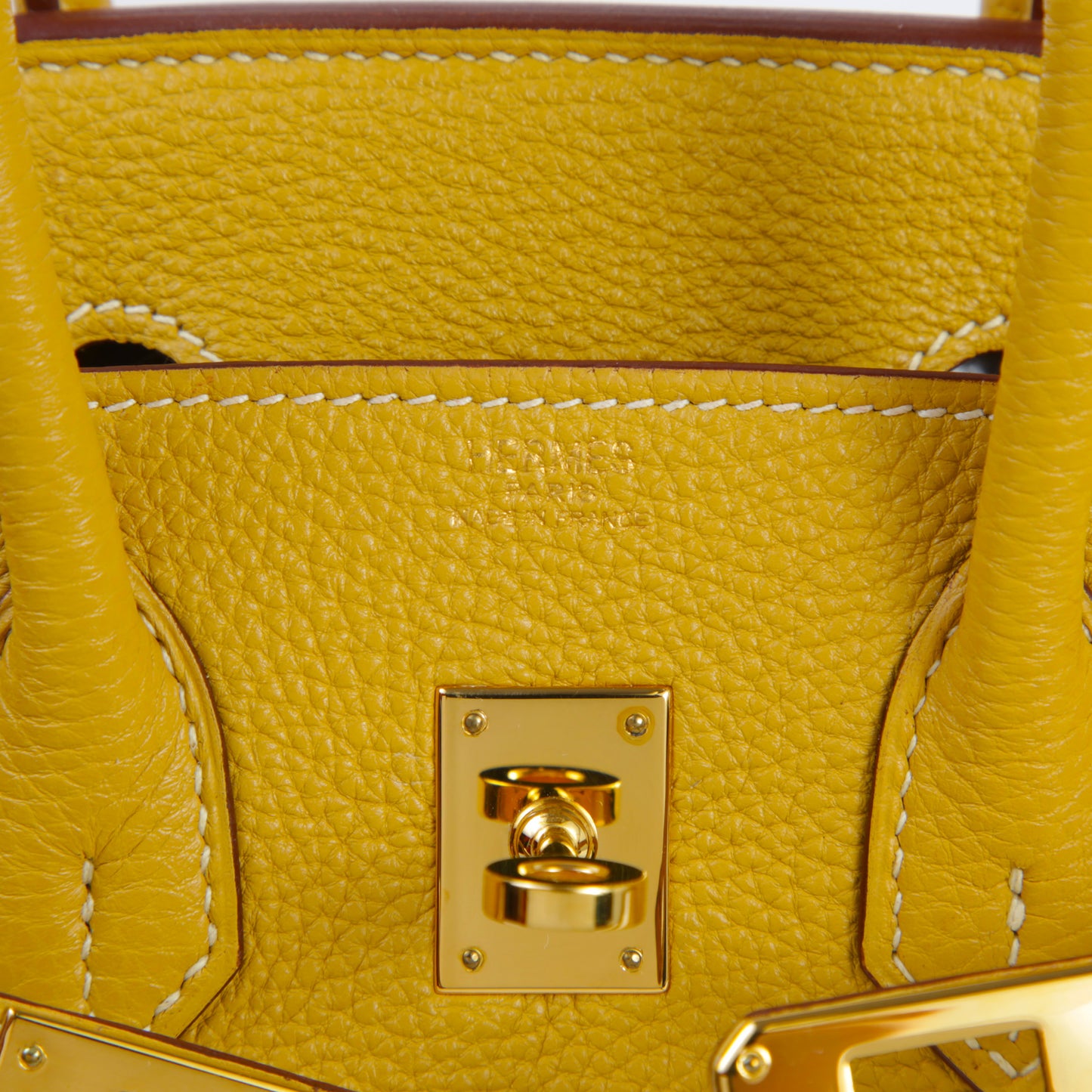 HERMÈS Hermes Birkin 25 Curry