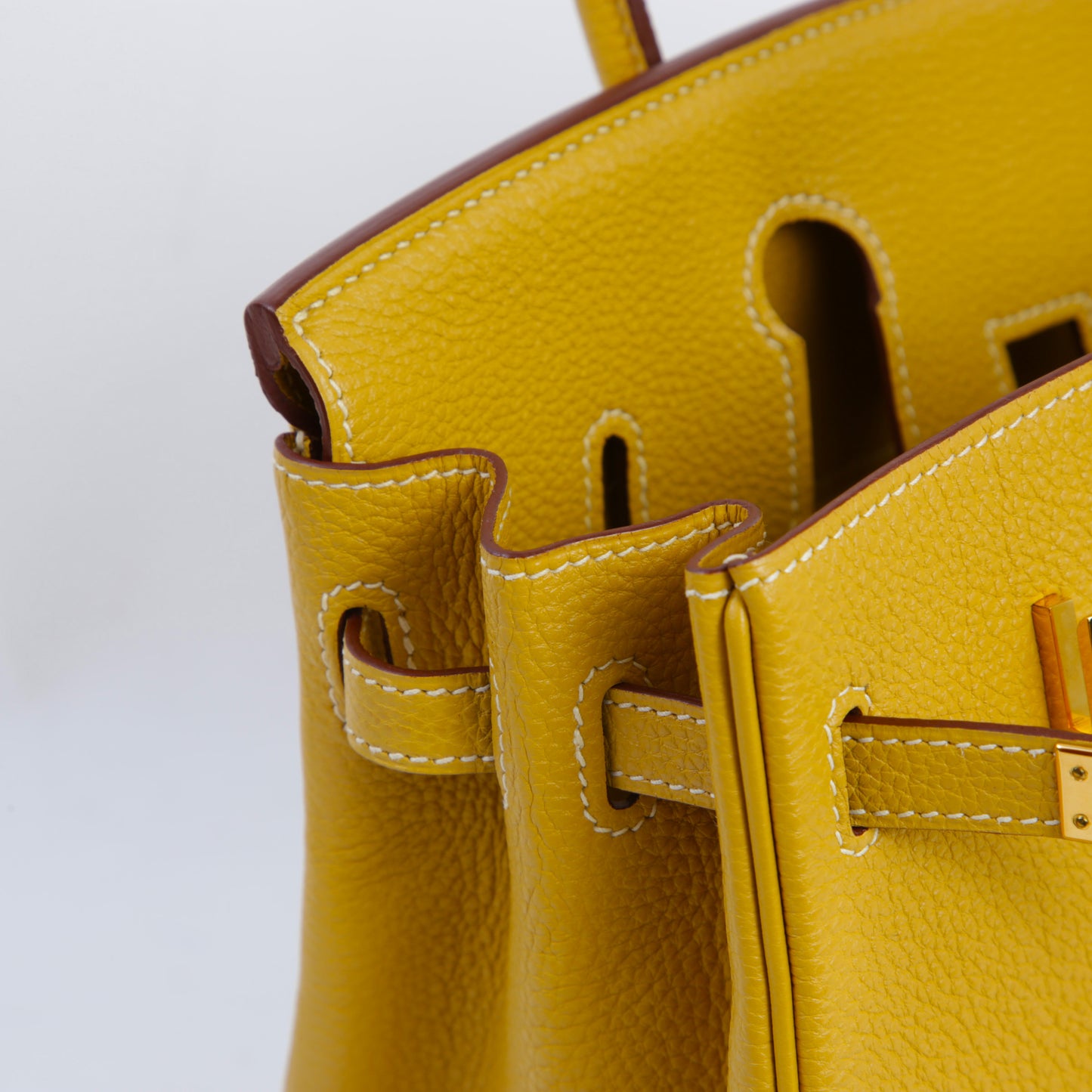 HERMÈS Hermes Birkin 25 Curry