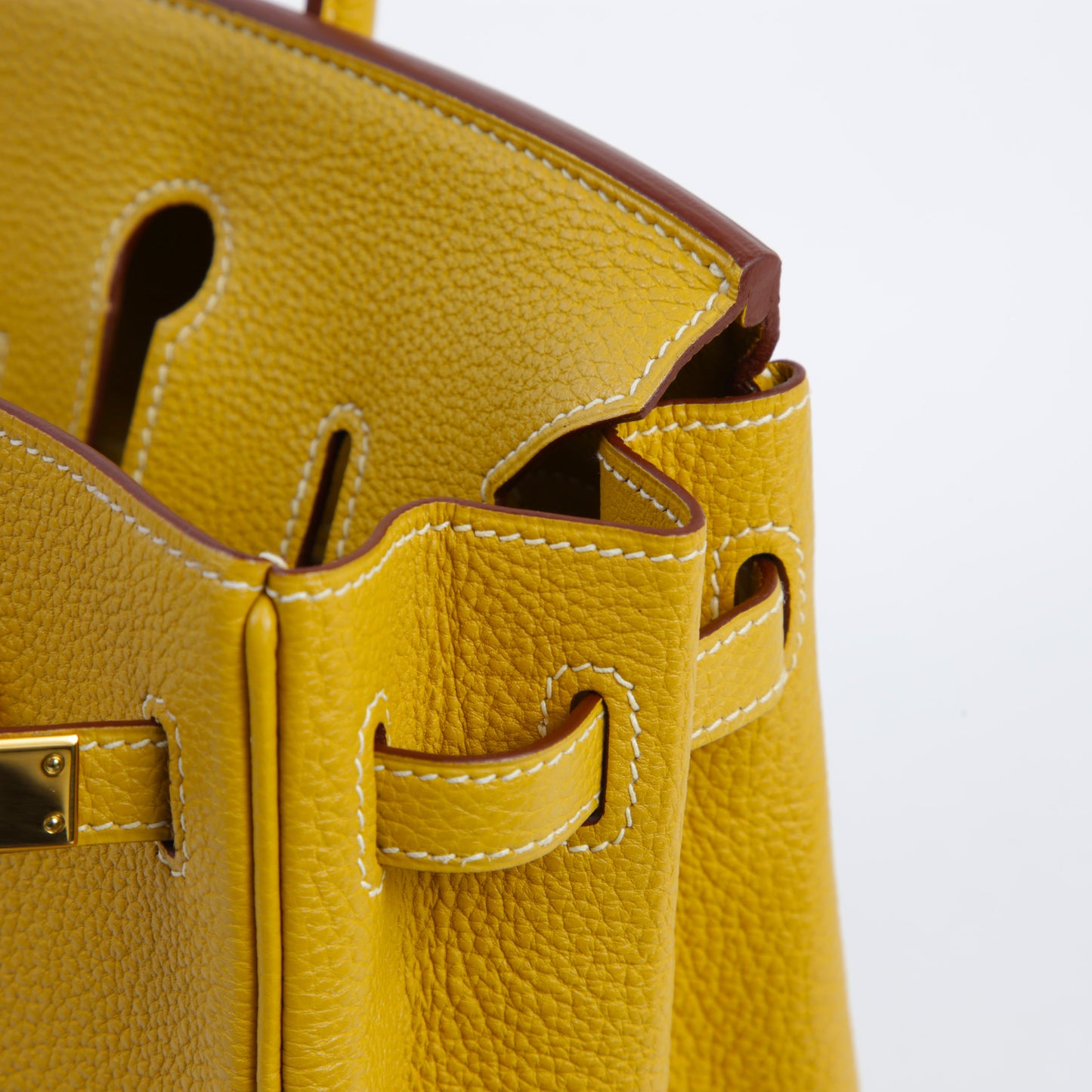 HERMÈS Hermes Birkin 25 Curry
