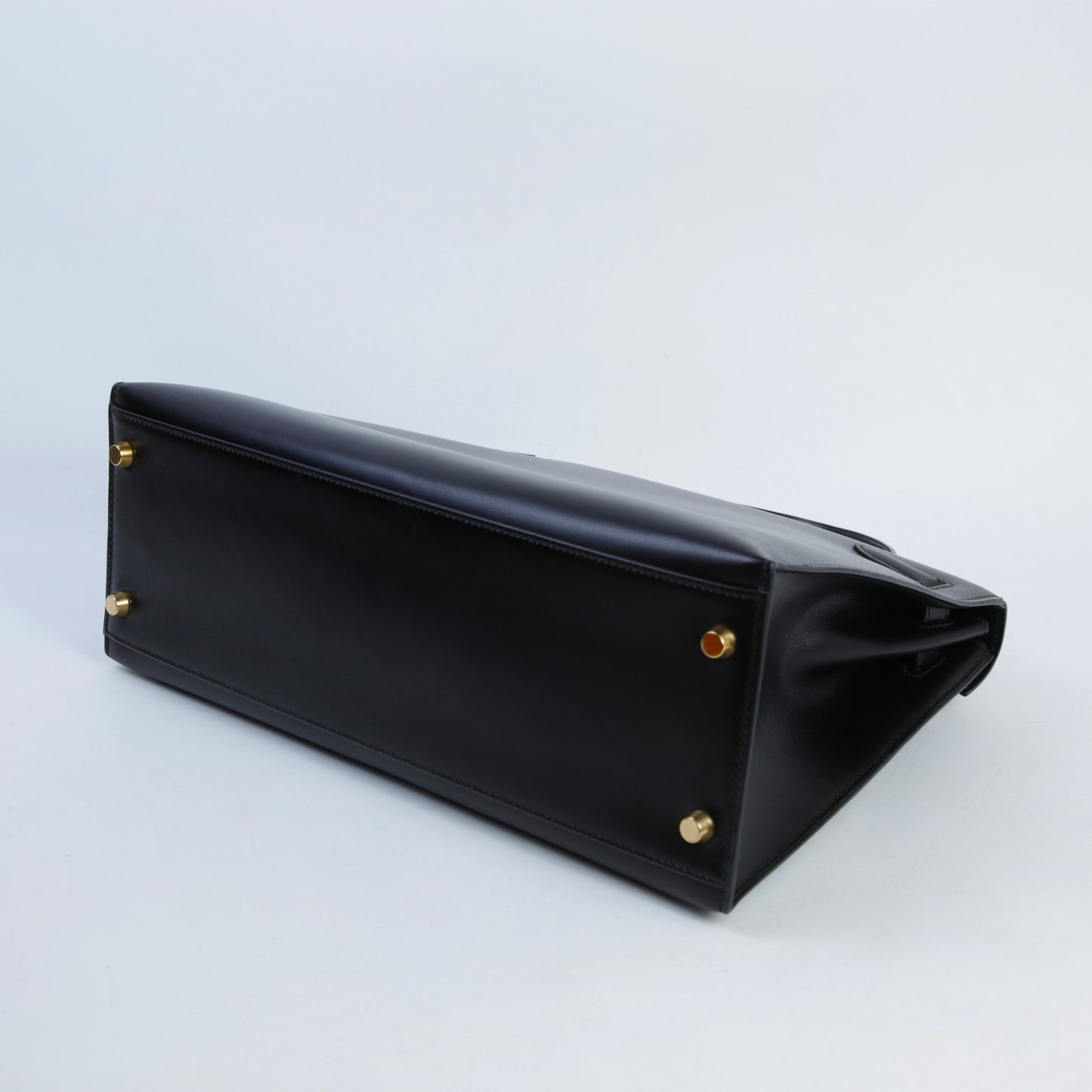 HERMÈS エルメス ケリー32 セリエ ブラック ゴールド金具