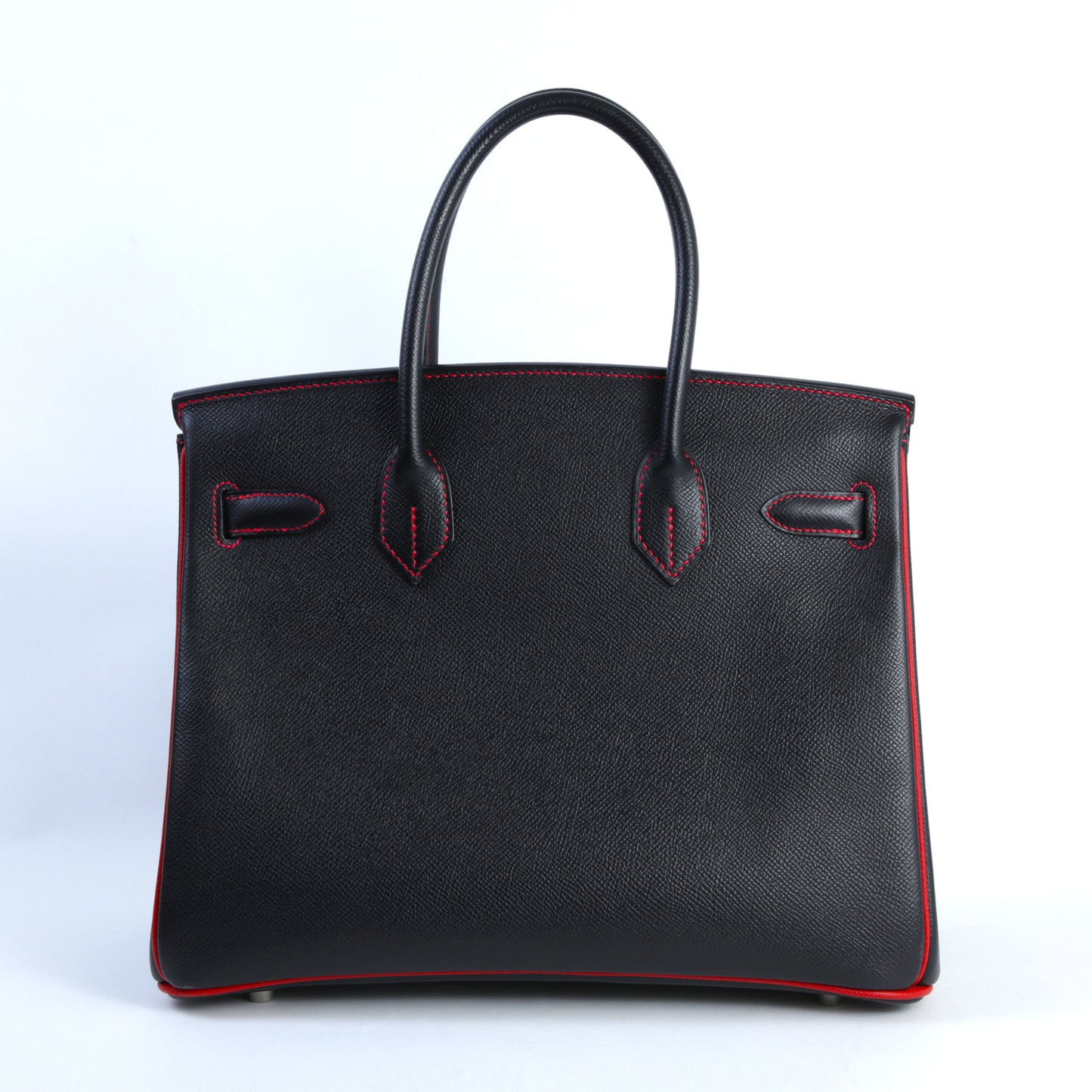 HERMÈS エルメス スペシャルオーダー バーキン30 ブラック レッド
