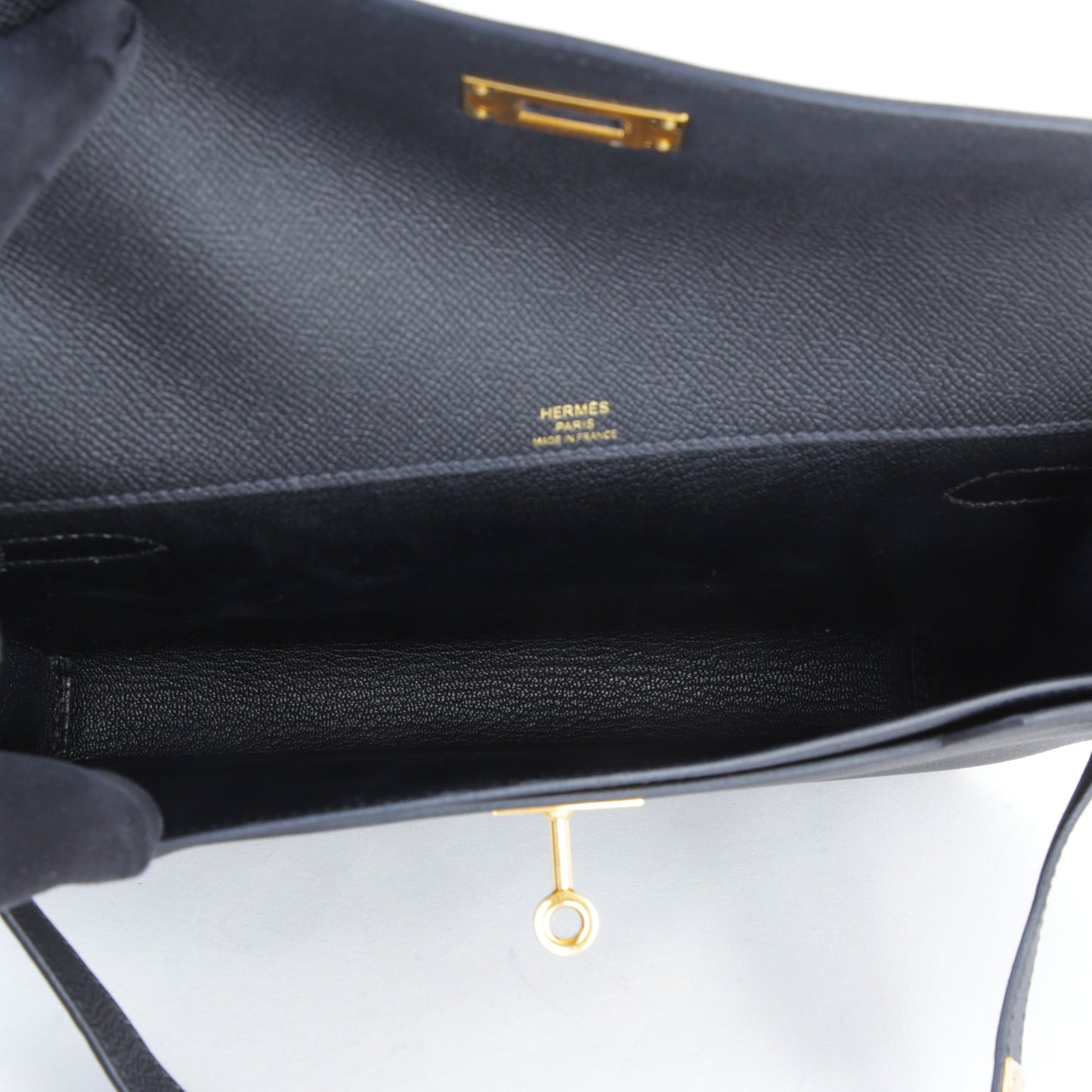 HERMÈS Hermès Kelly Depeches 25 Noir