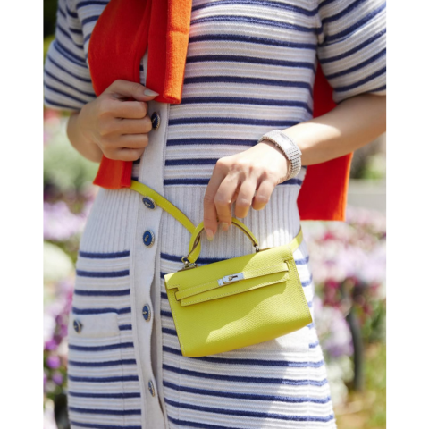 HERMÈS エルメス タイニー ケリー ライム