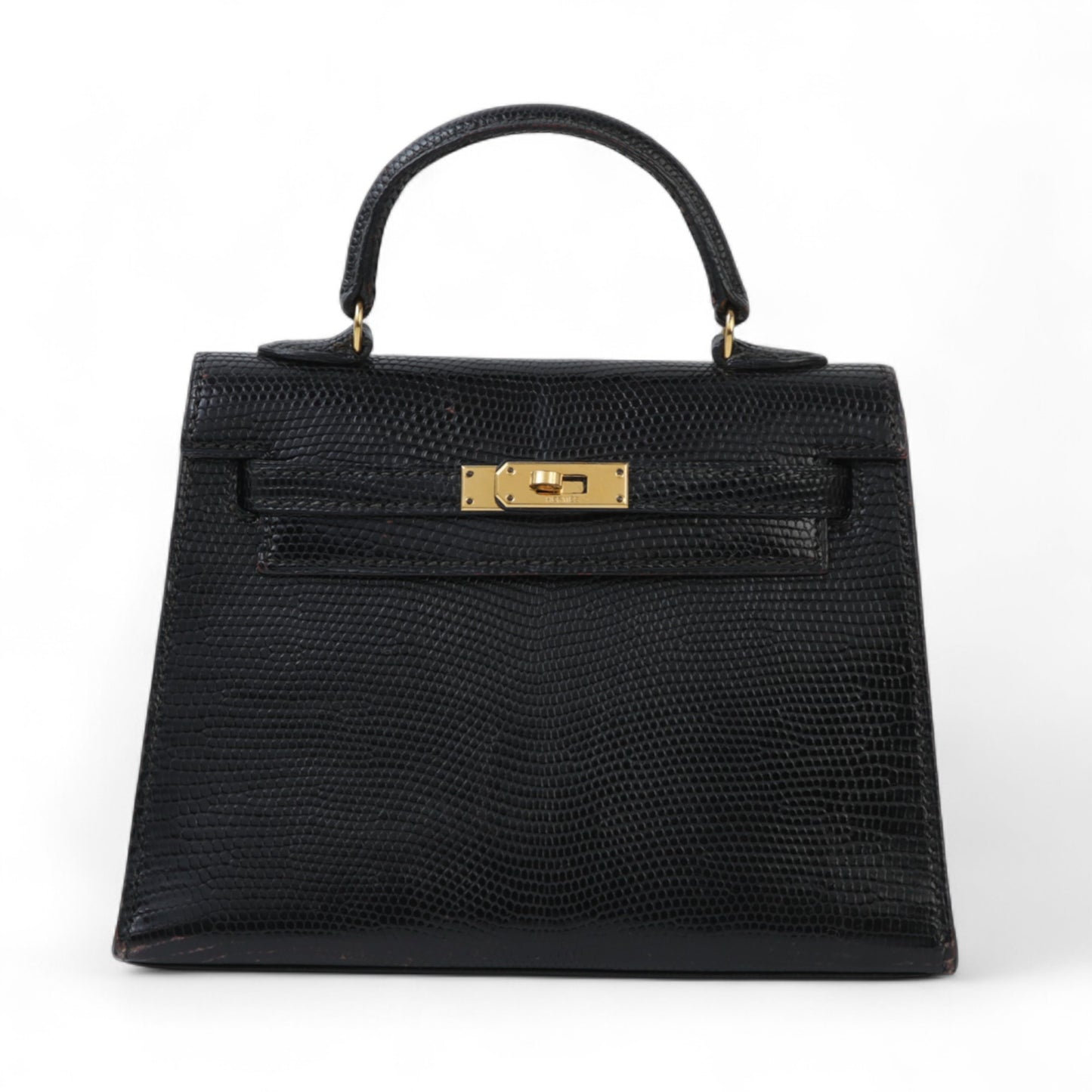 HERMÈS エルメス ミニミニケリー リザード ブラック