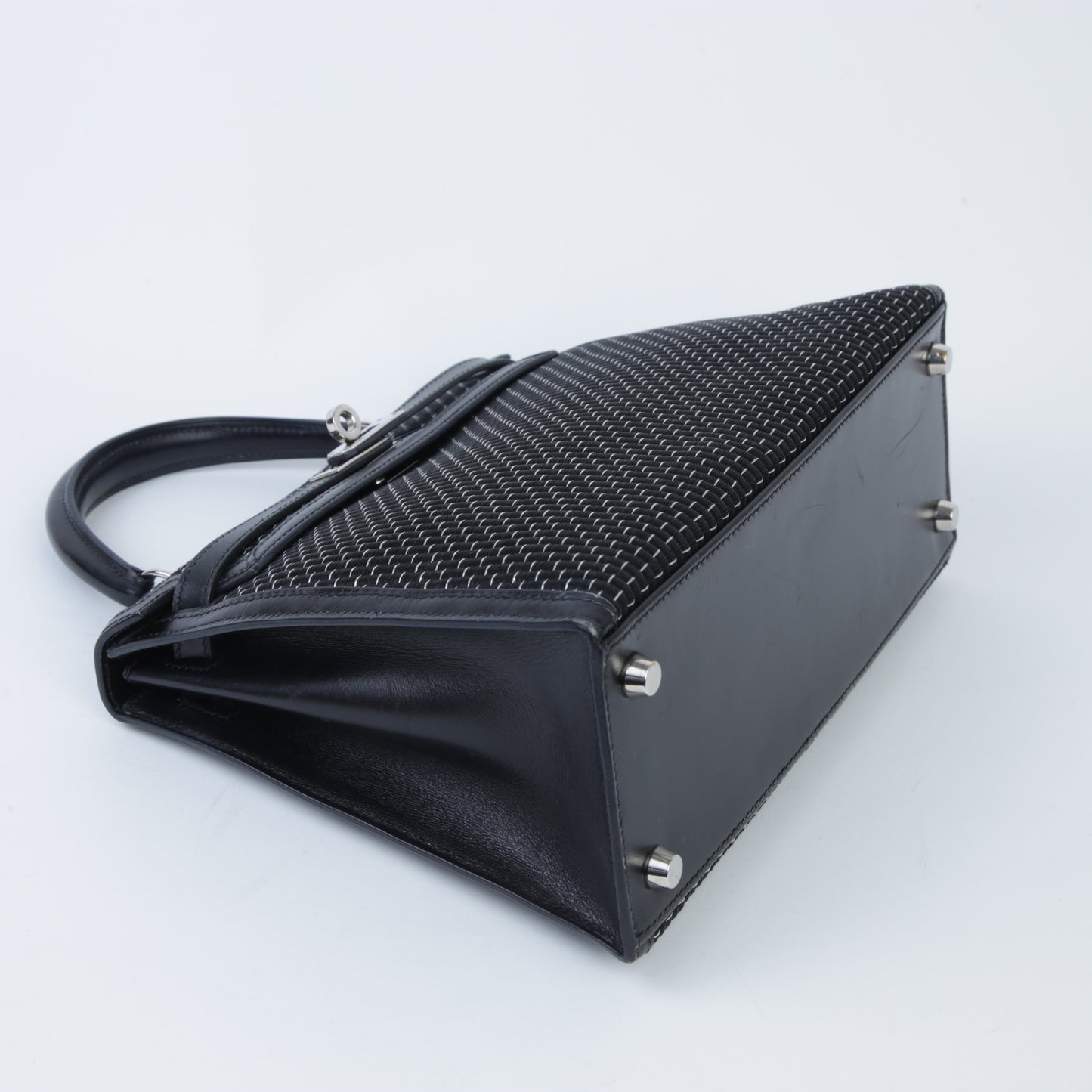 HERMÈS エルメス ケリー25 セリエ ブラック