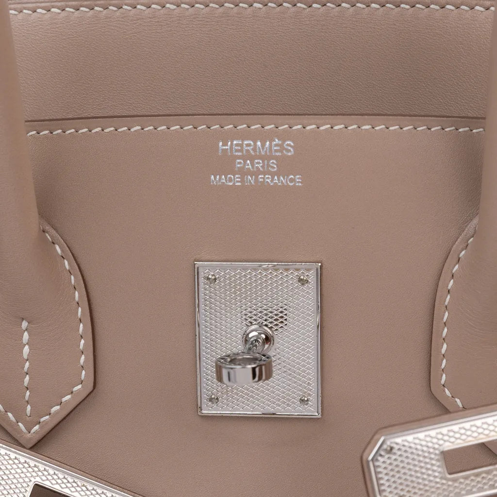 HERMÈS Hermes Birkin 35 Argile
