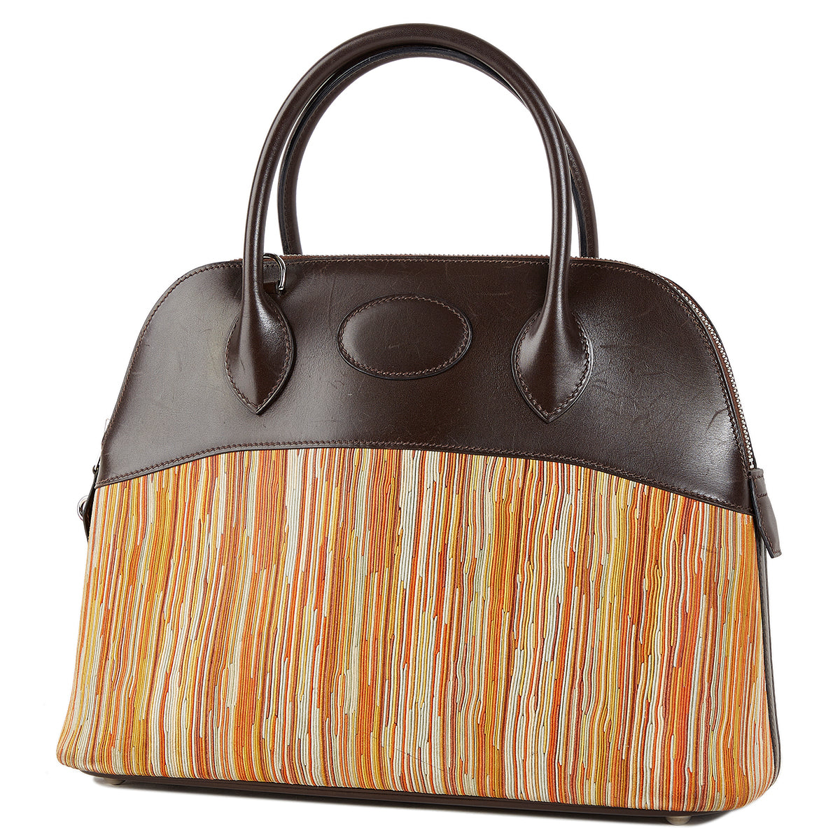 HERMÈS Hermes Bolide 31 Multicolor/Chocolate