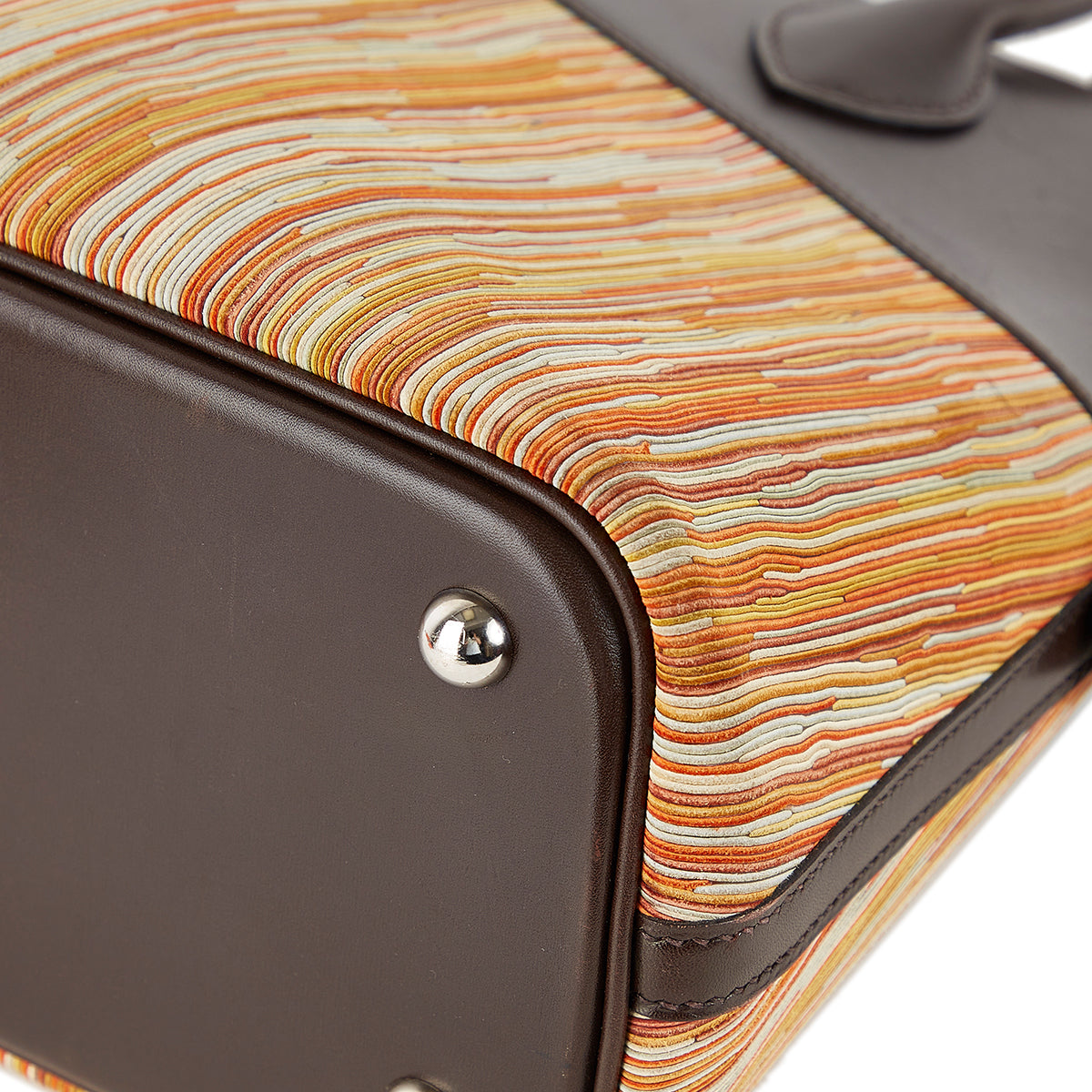 HERMÈS Hermes Bolide 31 Multicolor/Chocolate