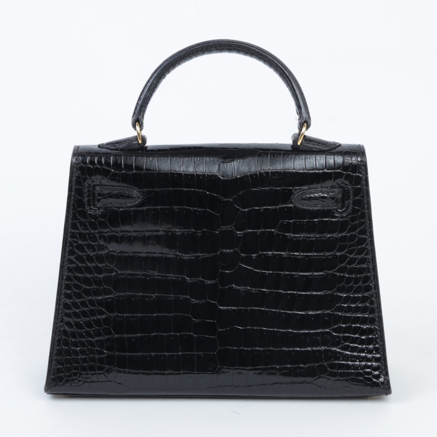HERMÈS エルメス ミニミニケリー ブラック クロコダイル ポロサス リセ