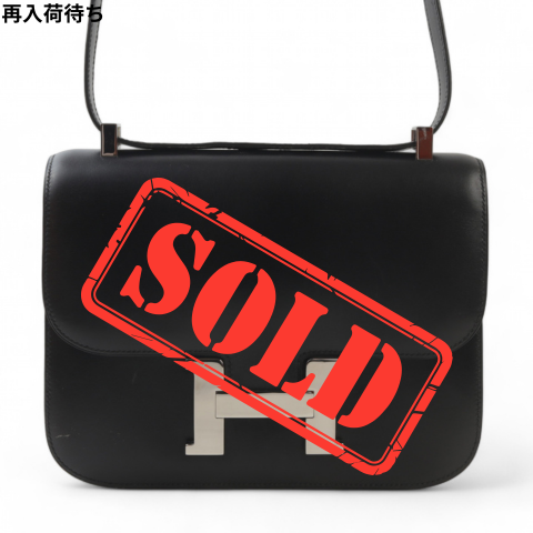 HERMÈS Hermes Constance 23 Black