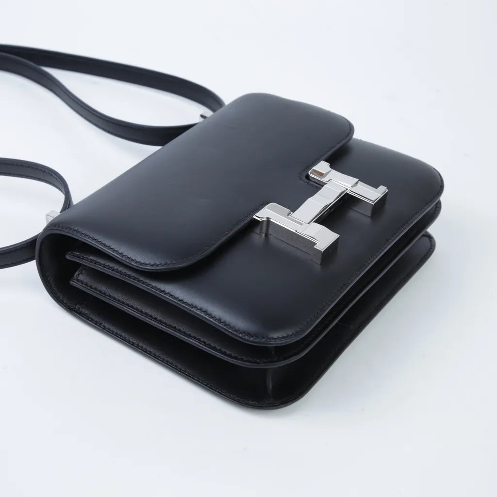 HERMÈS Hermes Limited Edition Constance 3 Mini Studio Black
