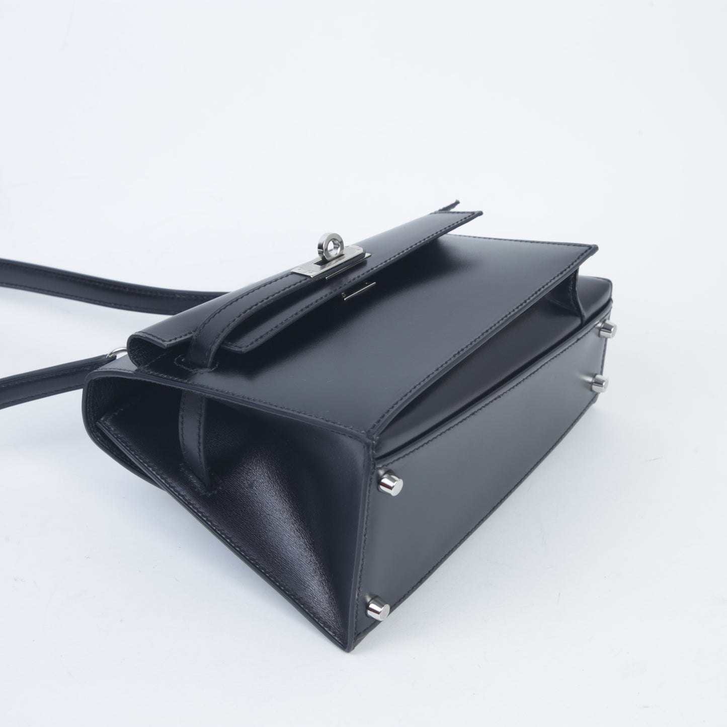 HERMÈS Hermes Kelly 20 Disorder Black