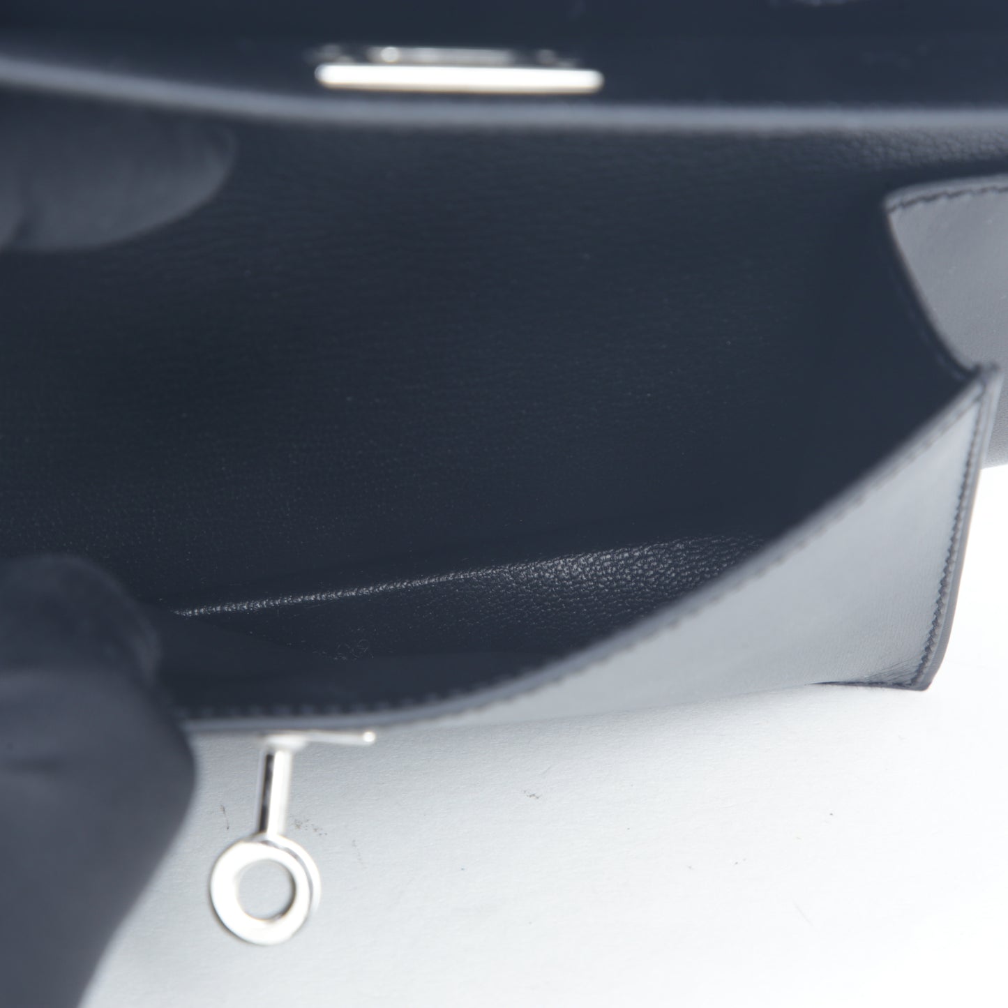 HERMÈS Hermes Kelly 20 Disorder Black