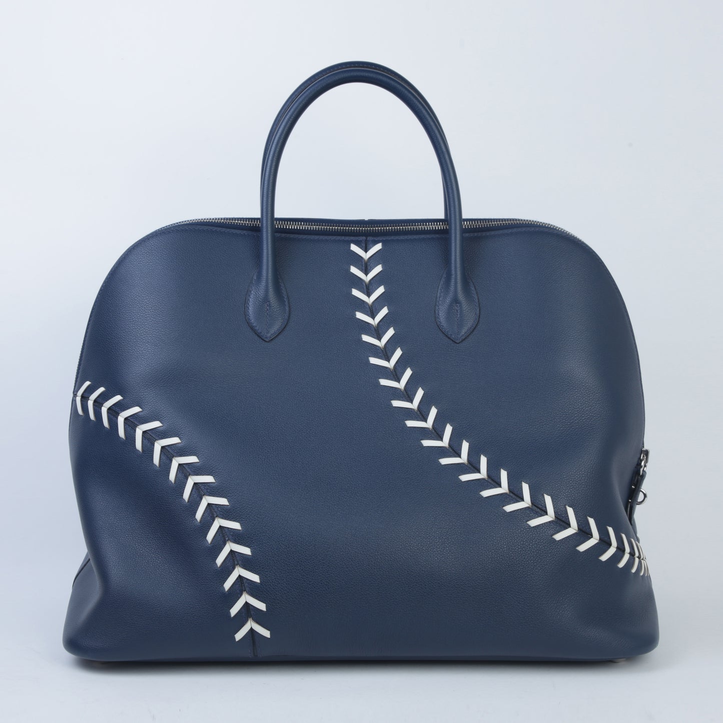 HERMÈS Hermes Baseball Bolide Blue de Malt