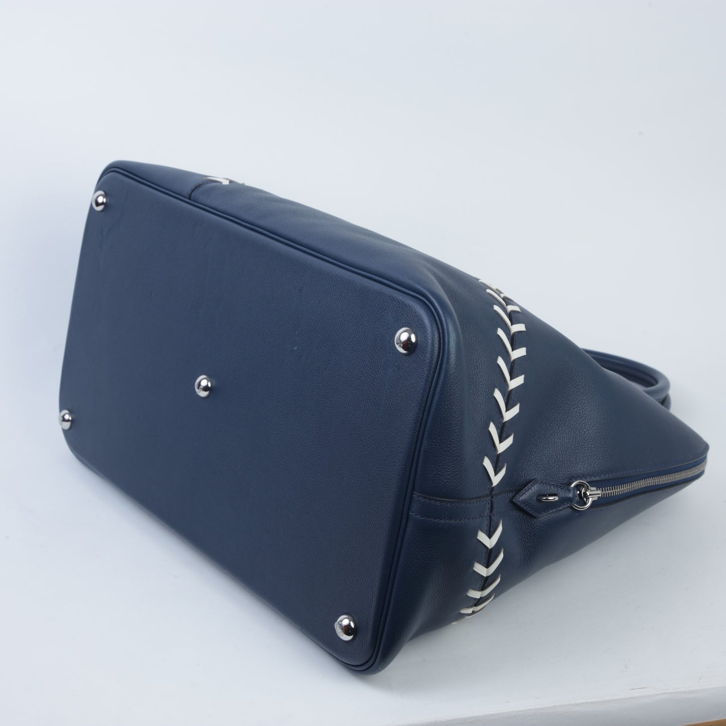 HERMÈS Hermes Baseball Bolide Blue de Malt