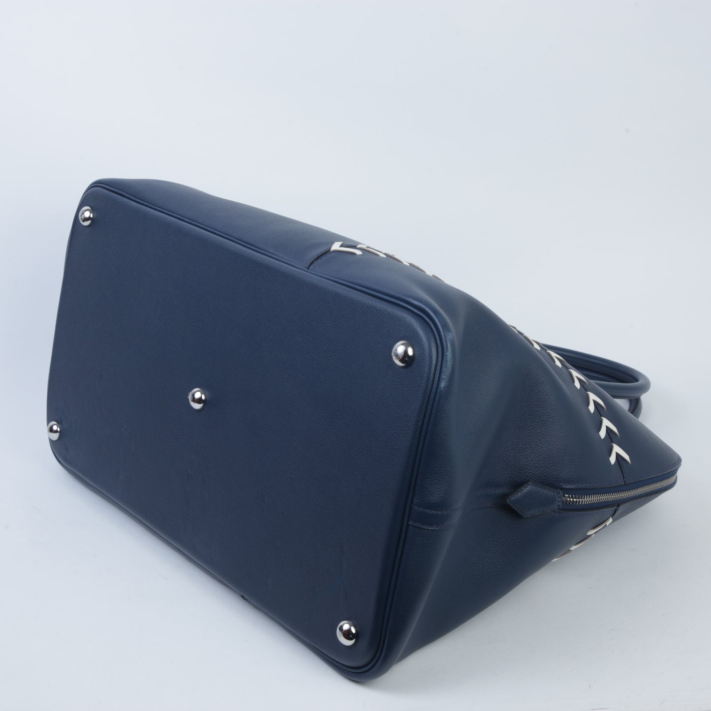 HERMÈS Hermes Baseball Bolide Blue de Malt