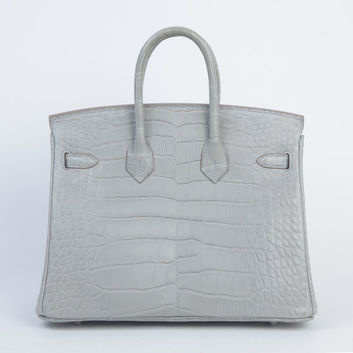 HERMÈS Hermes Birkin 25 Gripar Crocodile Alligator Matte