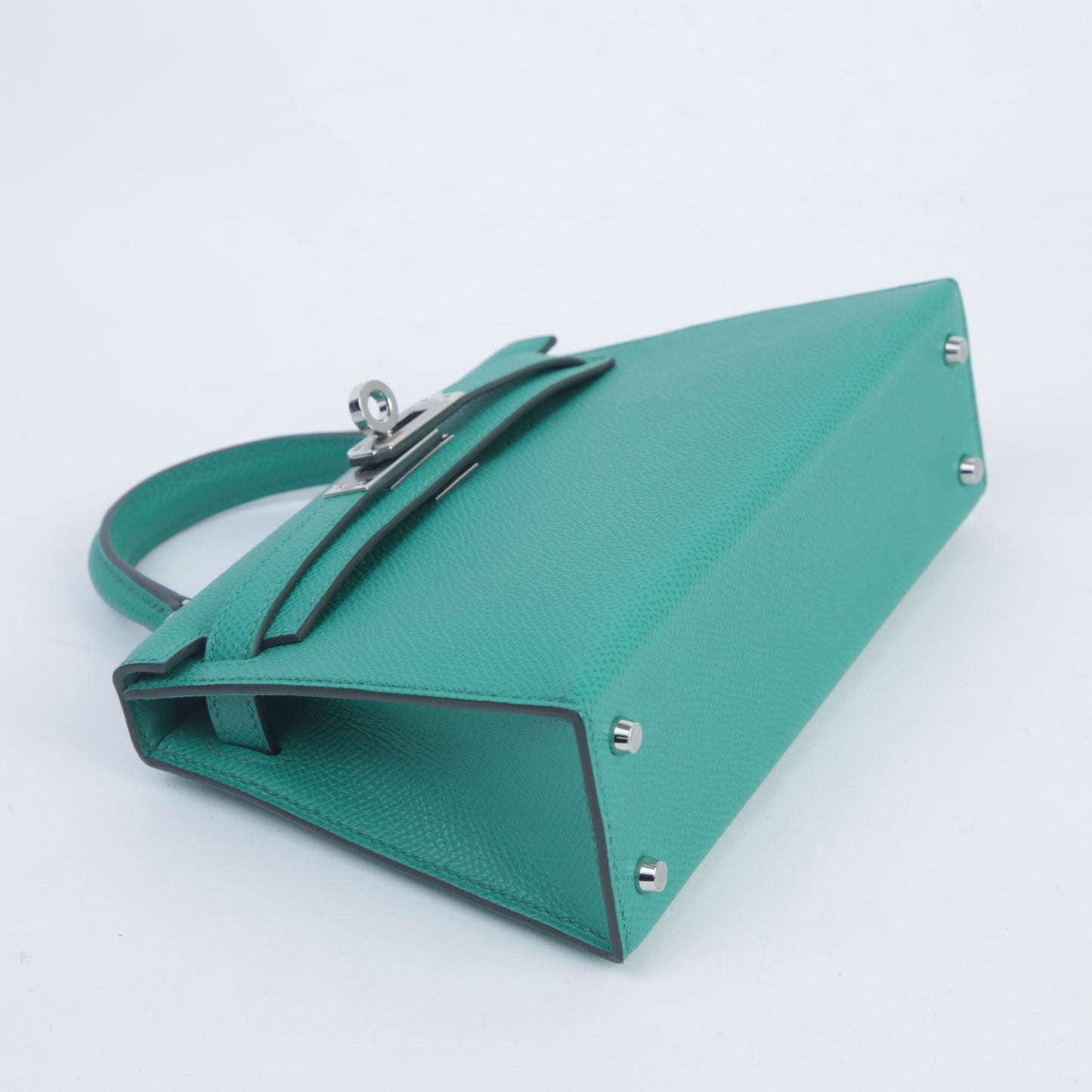 HERMÈS Hermes Mini Kelly 2 Vert Jade