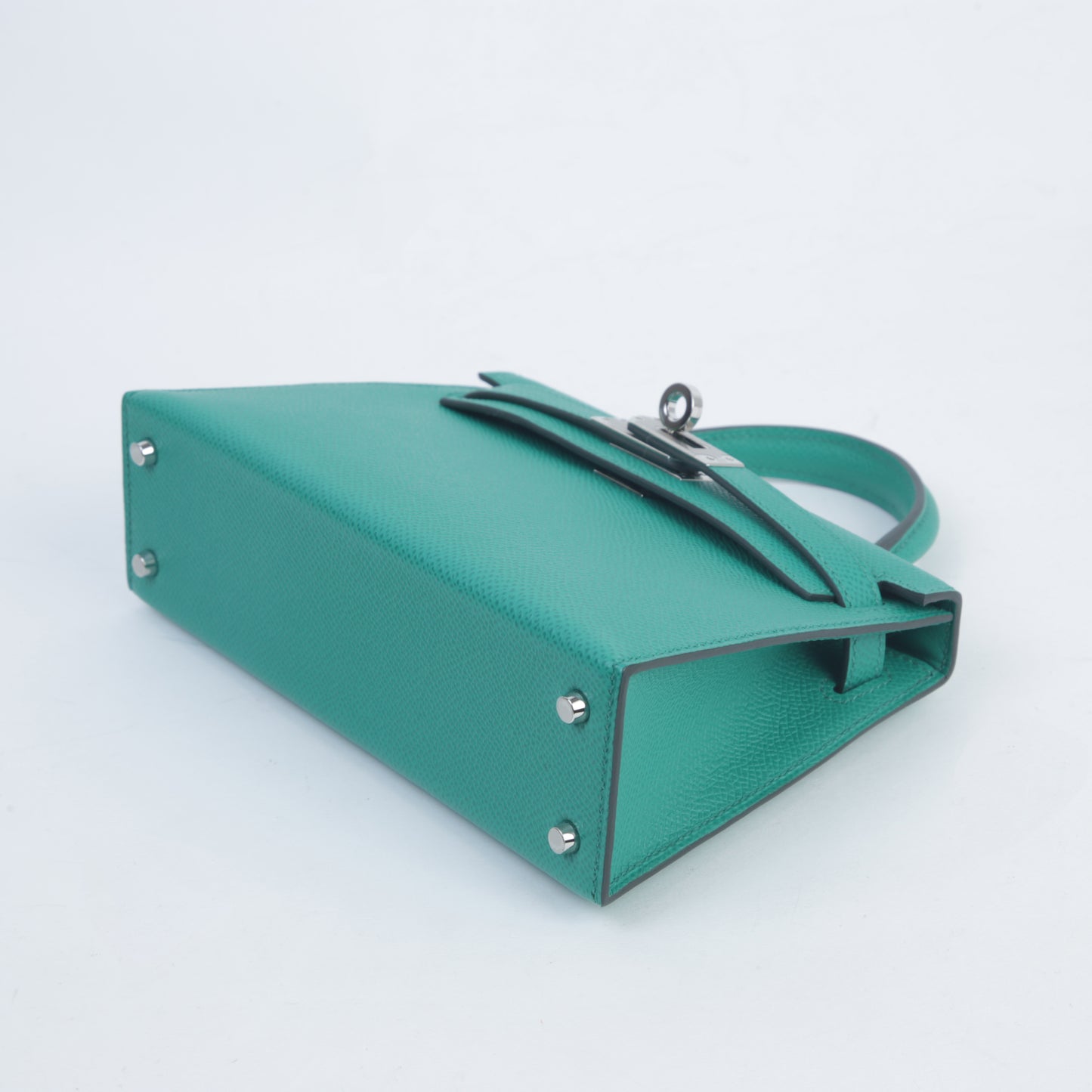 HERMÈS Hermes Mini Kelly 2 Vert Jade