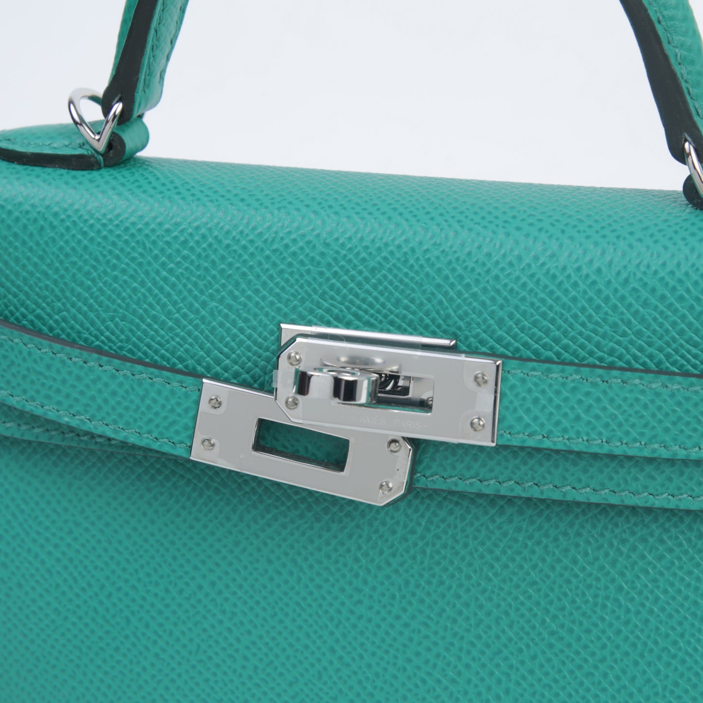HERMÈS Hermes Mini Kelly 2 Vert Jade