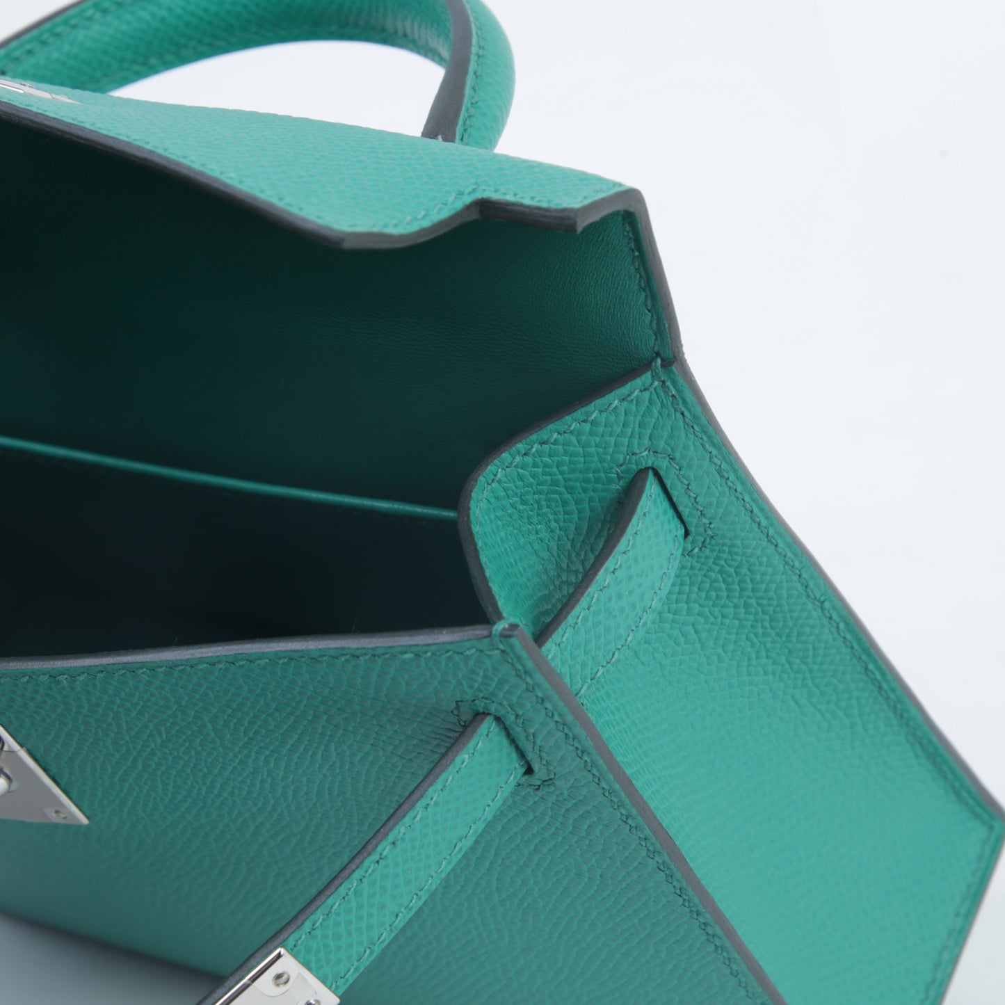 HERMÈS Hermes Mini Kelly 2 Vert Jade
