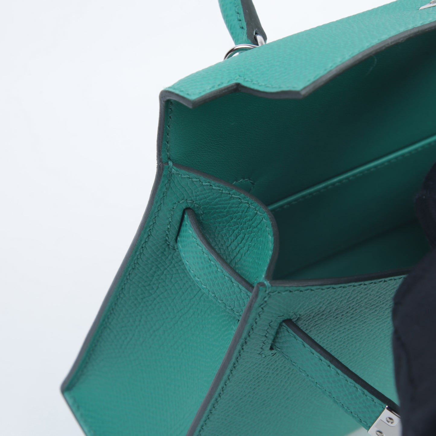 HERMÈS Hermes Mini Kelly 2 Vert Jade