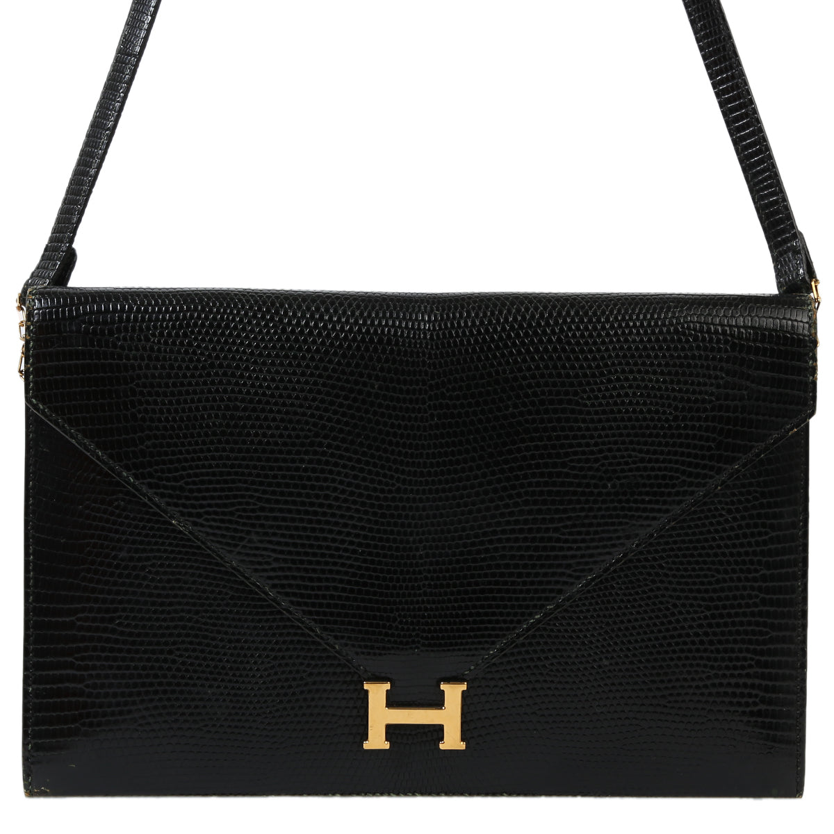 HERMÈS エルメス リディ リザード ブラック