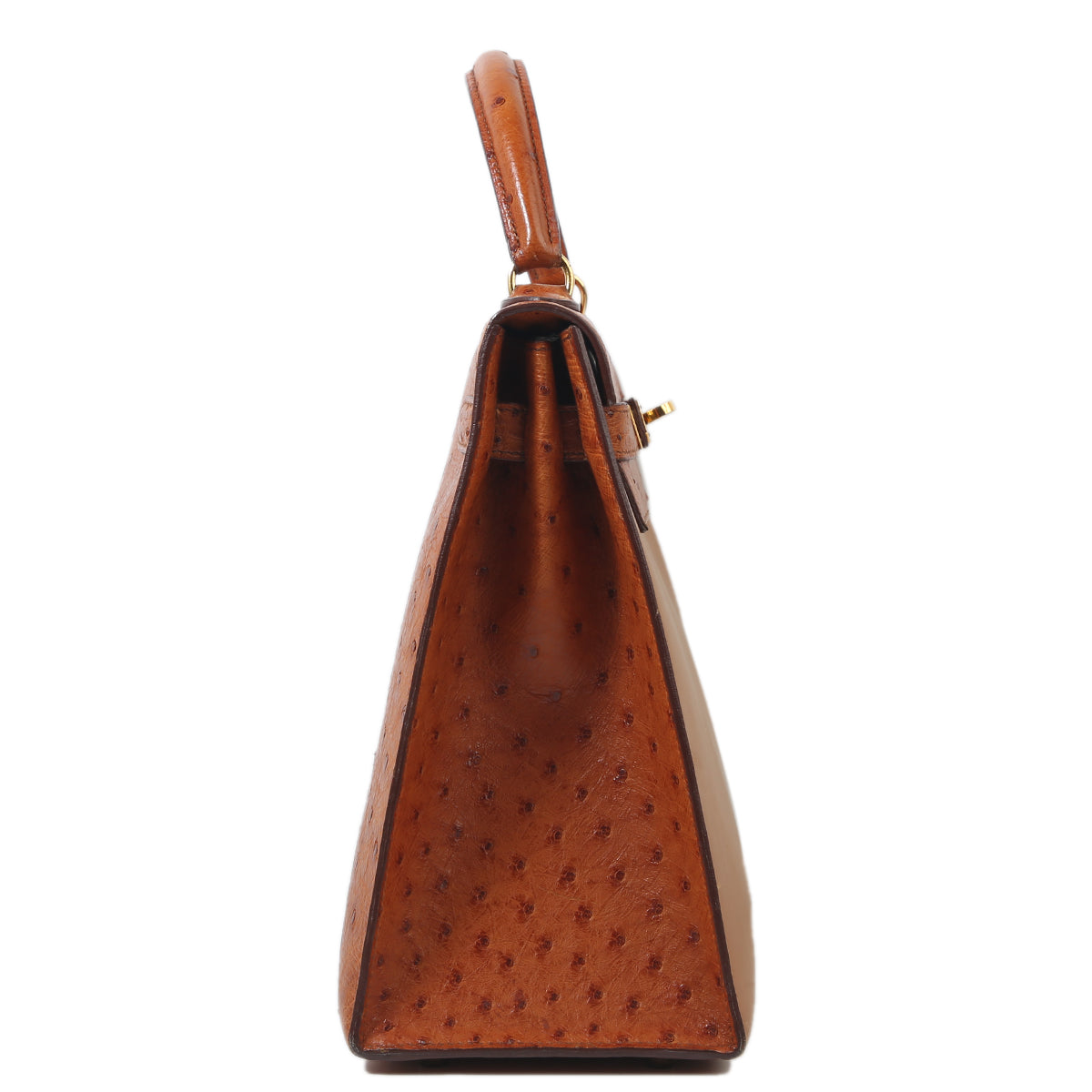 HERMÈS エルメス ケリー 32 ブラウン オーストリッチ