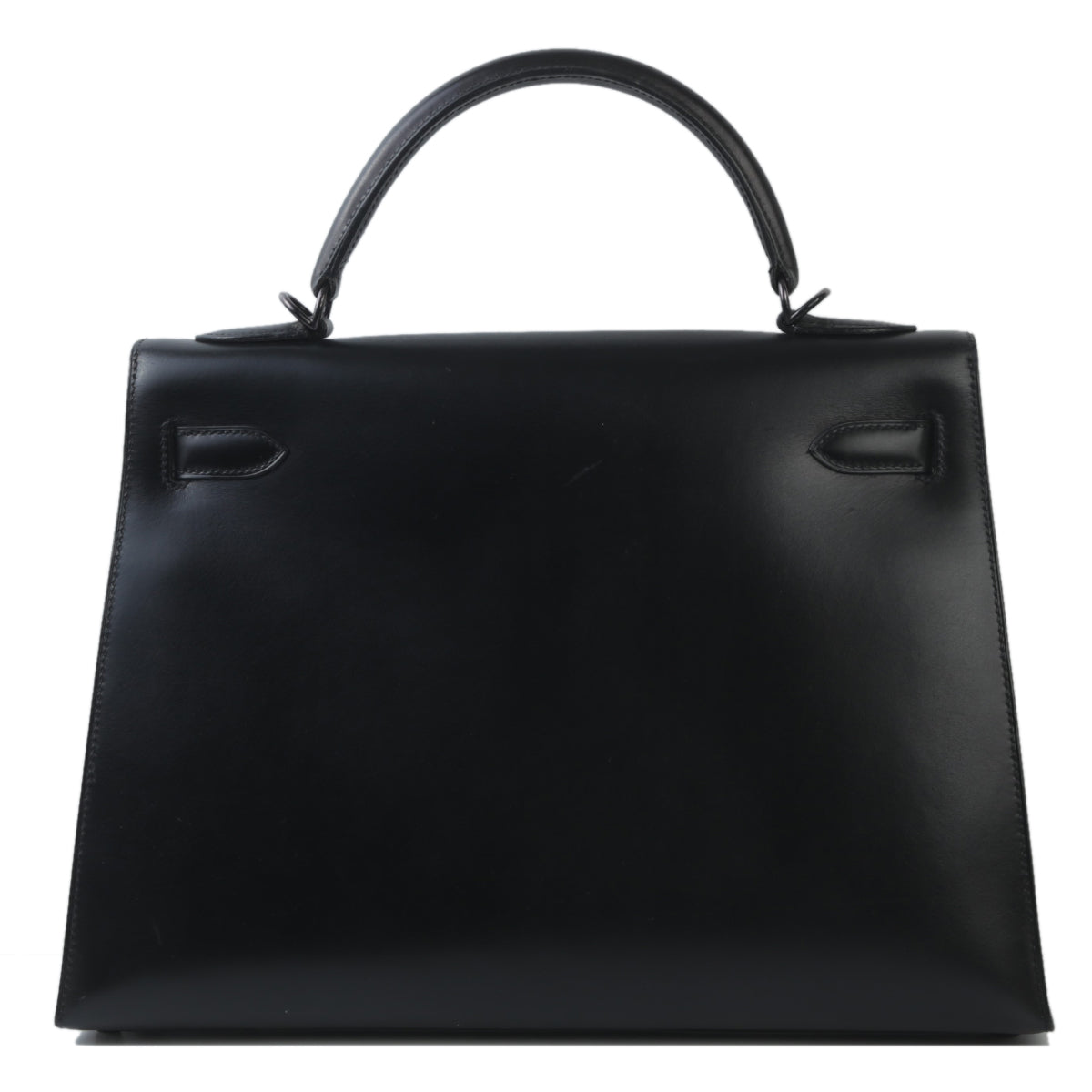HERMÈS Hermès Kelly 32 Serie Black Ruthenium Hardware A