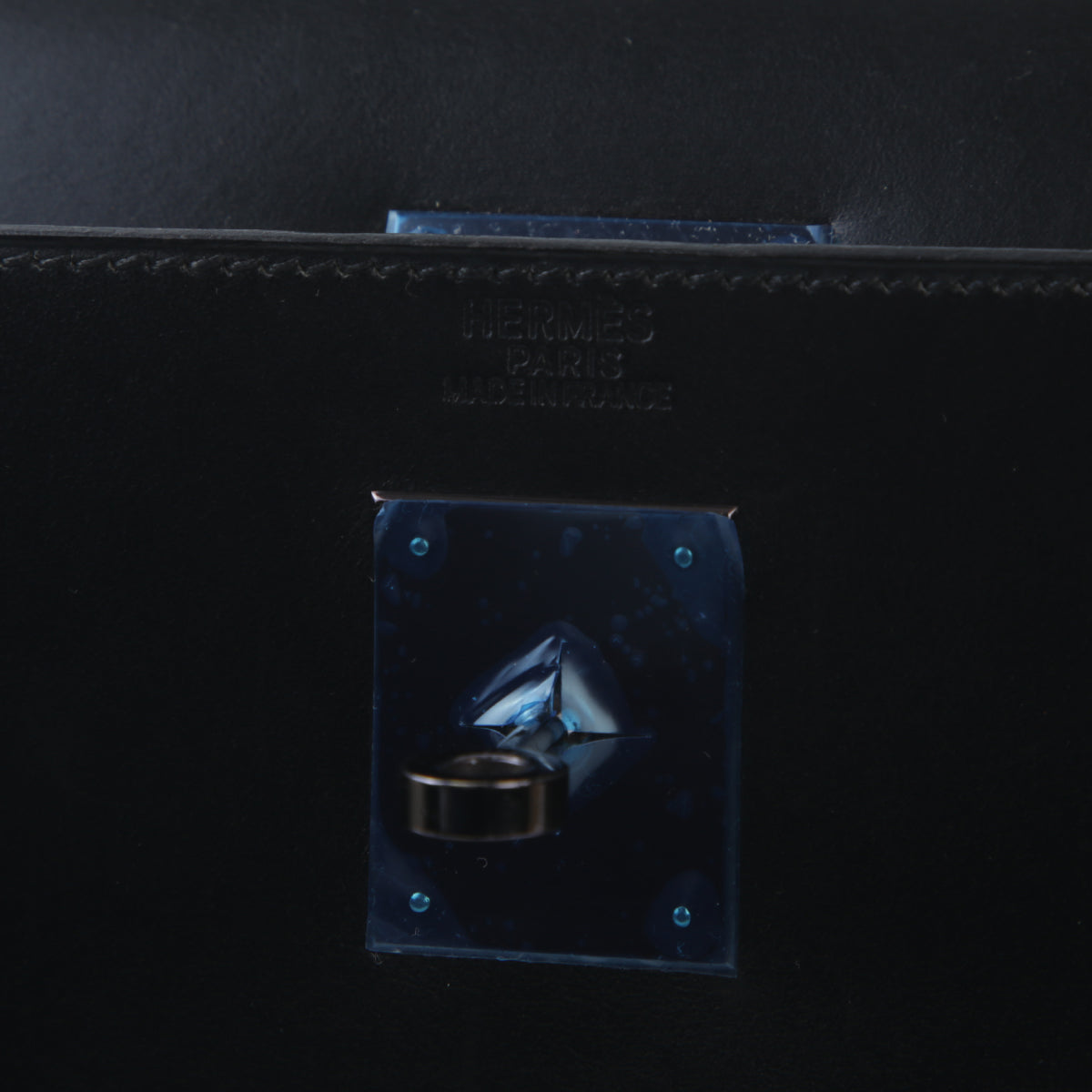 HERMÈS Hermès Kelly 32 Serie Black Ruthenium Hardware A