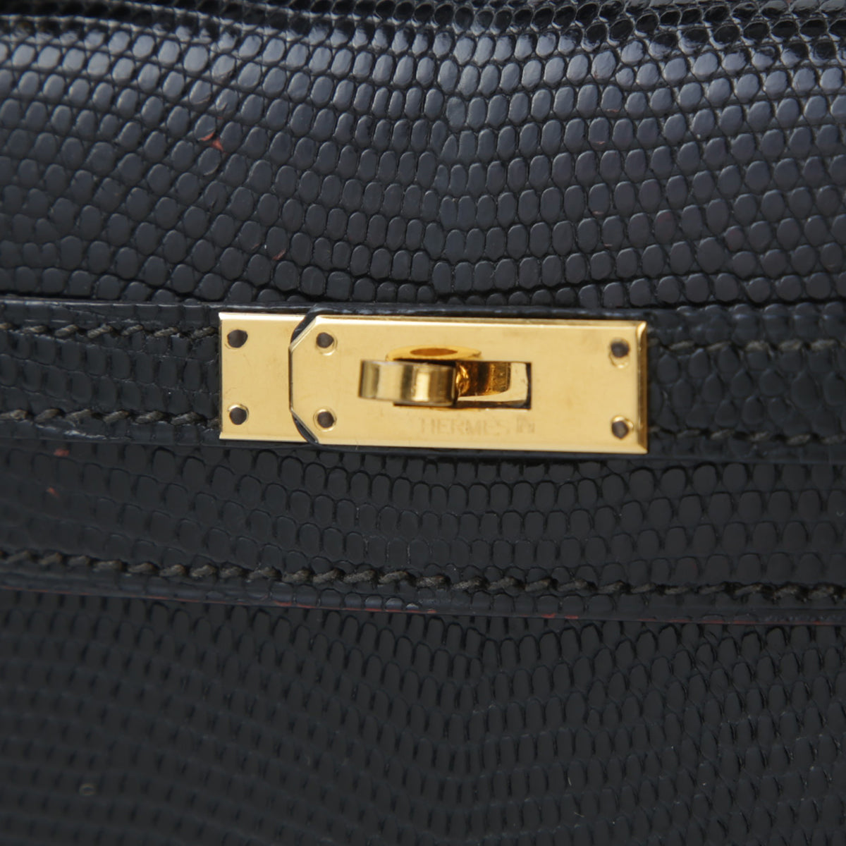 HERMÈS エルメス ミニミニケリー リザード ブラック