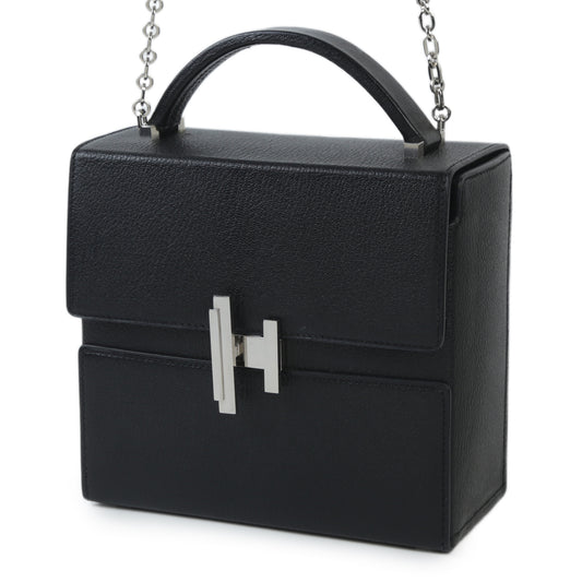 HERMÈS エルメス シネティック ボックス ブラック