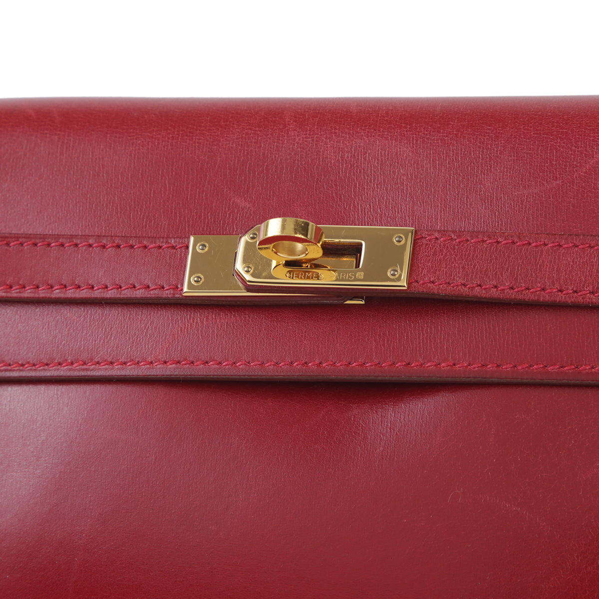 HERMÈS Kelly Ad PM Rouge H