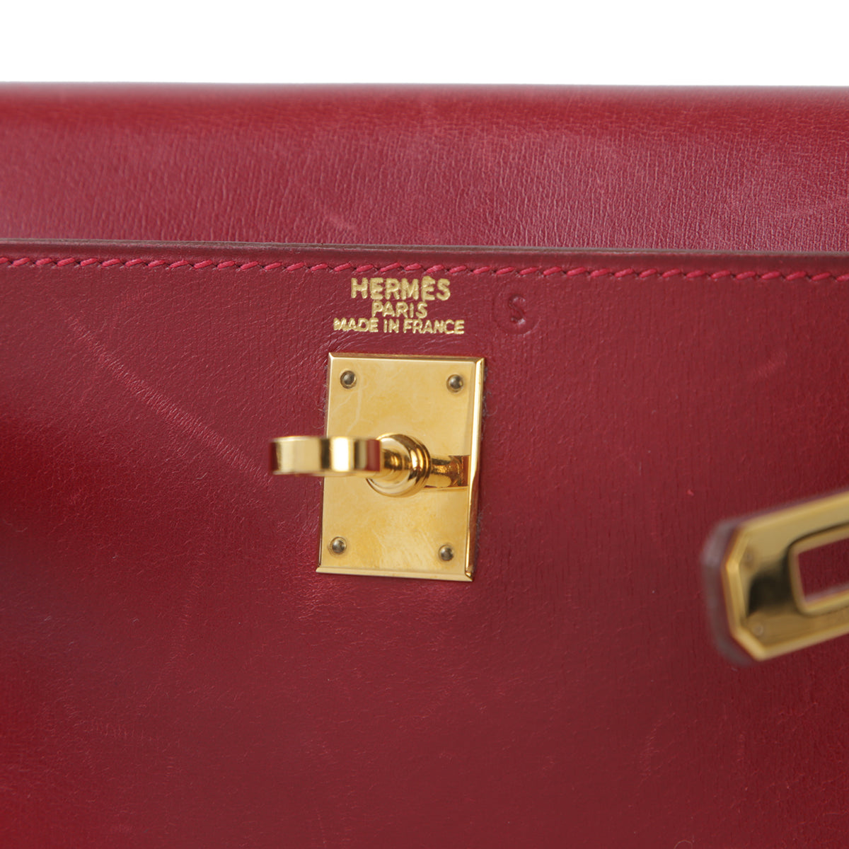 HERMÈS Kelly Ad PM Rouge H