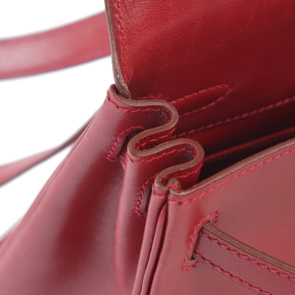 HERMÈS Kelly Ad PM Rouge H