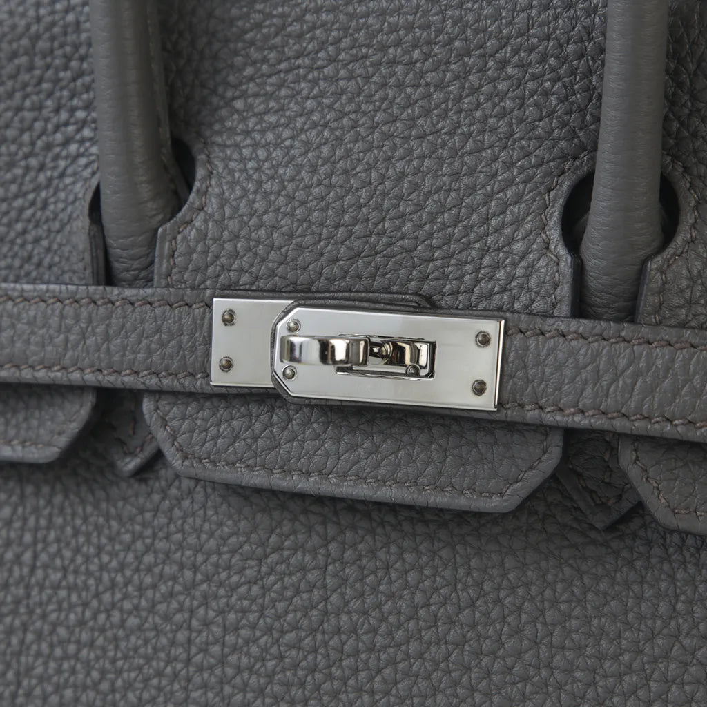 HERMÈS エルメス バーキン25 エタン (c)