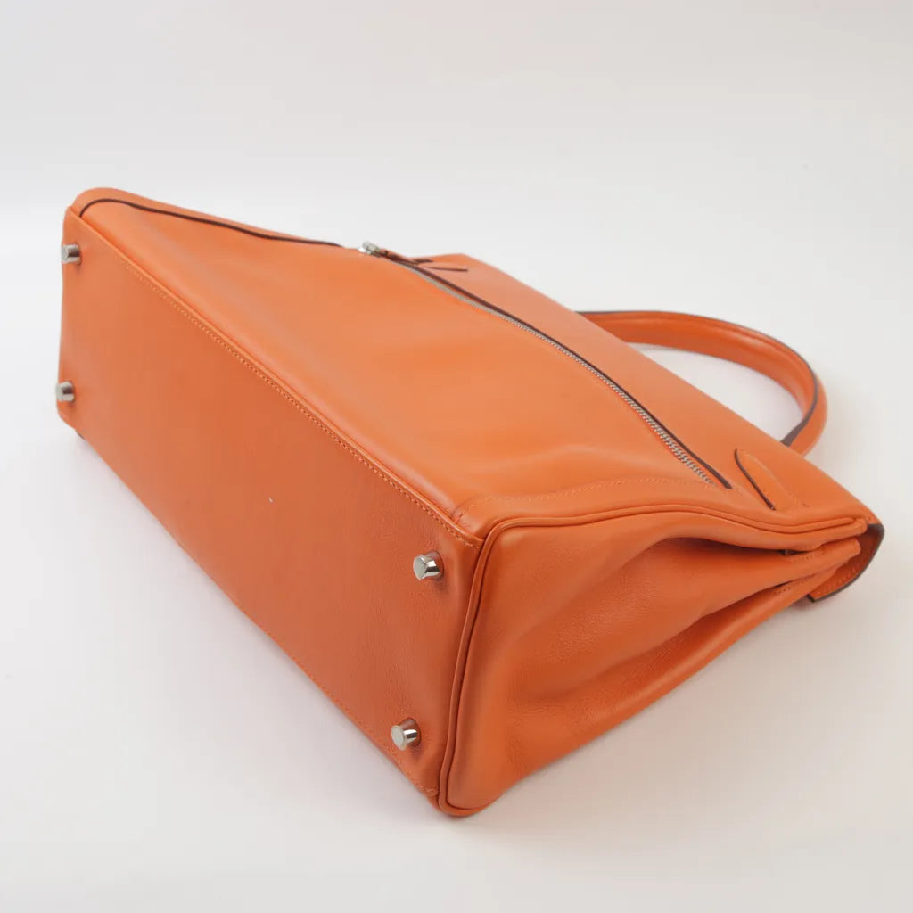 HERMÈS Hermes Kelly Raki 35 Orange