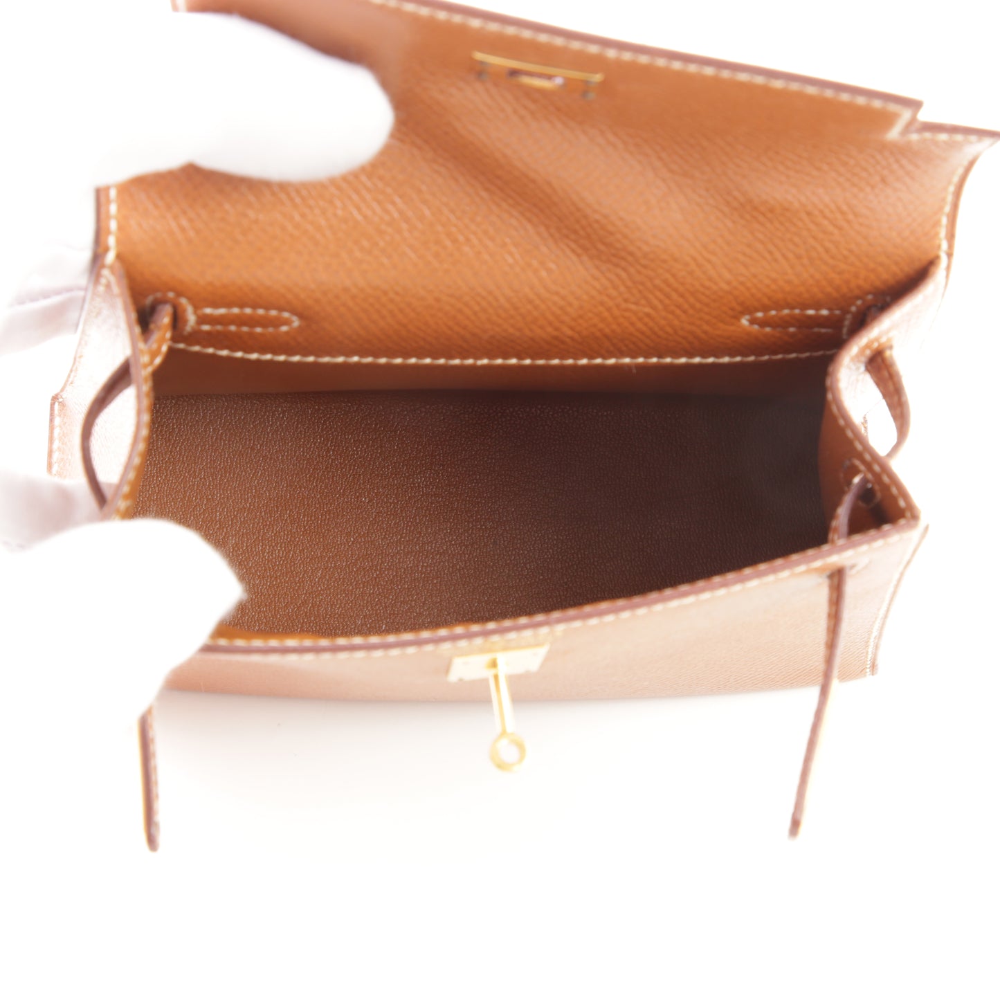 HERMÈS エルメス ミニミニケリー ゴールド