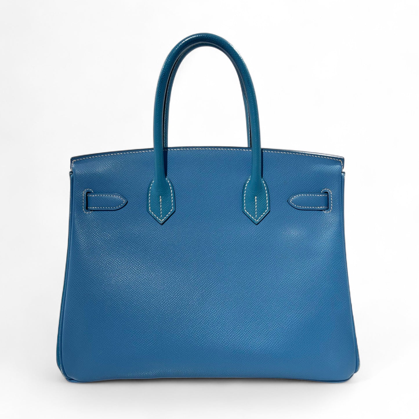 HERMÈS Hermes Birkin 30 Bleu Jean