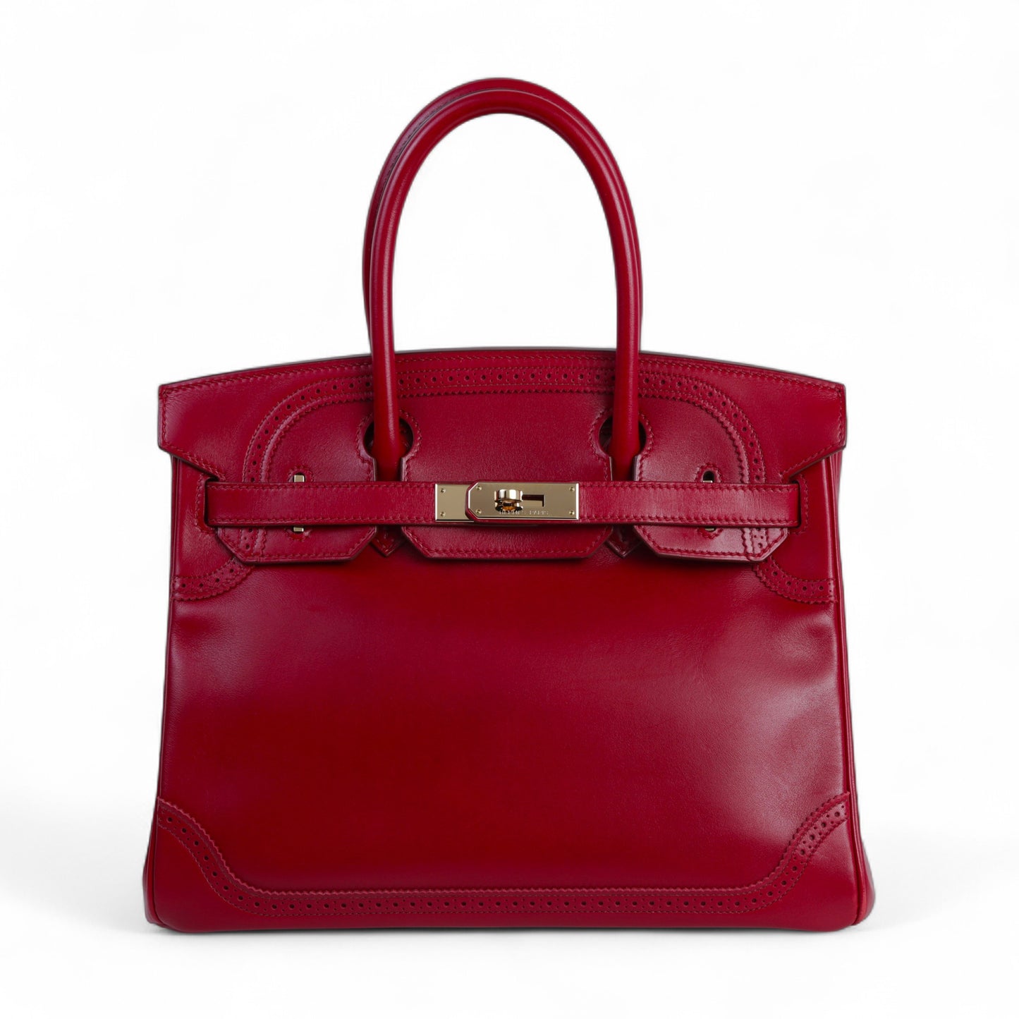 HERMÈS Hermès Birkin Gillies 30 Ruby