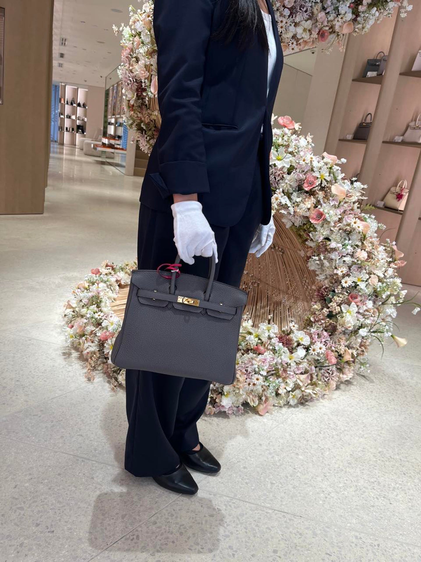 HERMÈS エルメス バーキン25 エタン
