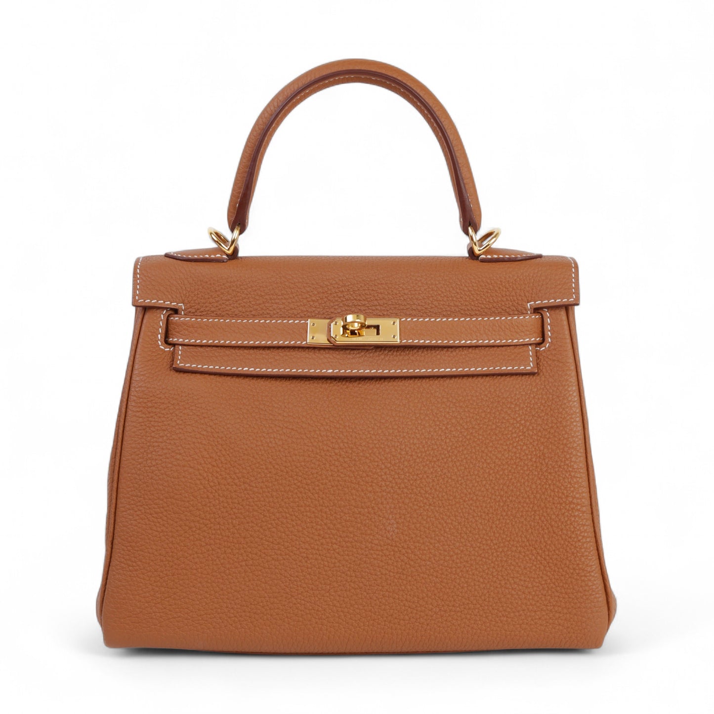 HERMÈS エルメス ケリー25 内縫い ゴールド