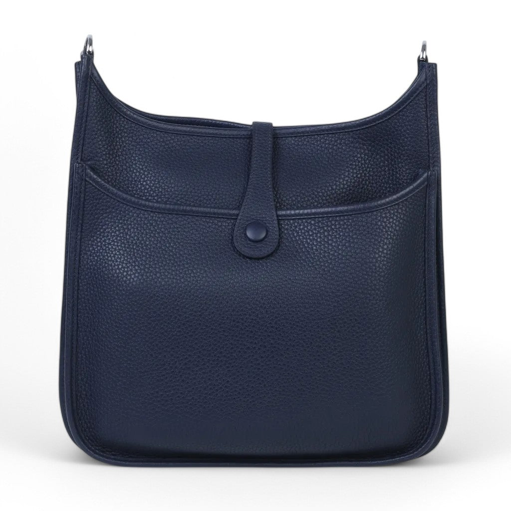 HERMÈS Hermes Evelyn PM 3 Navy