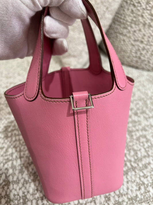 HERMÈS エルメス ピコタンロック マイクロ ピンク